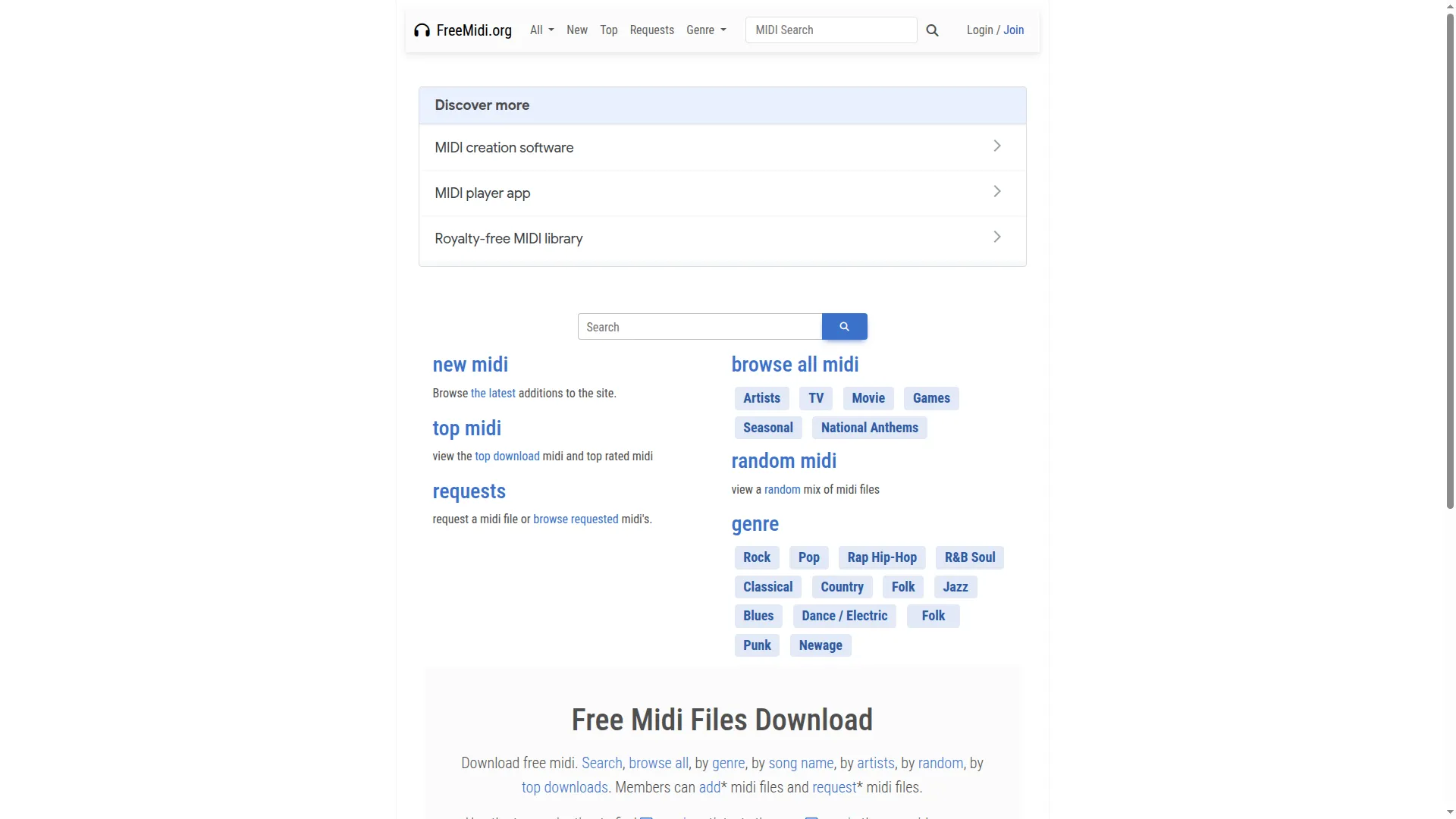 Freemidi.org