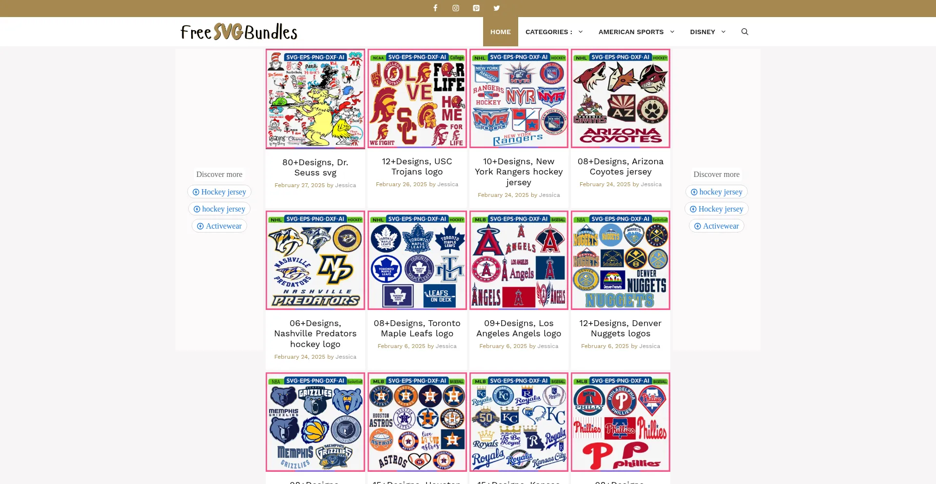 Freesvgbundles.com Screenshot