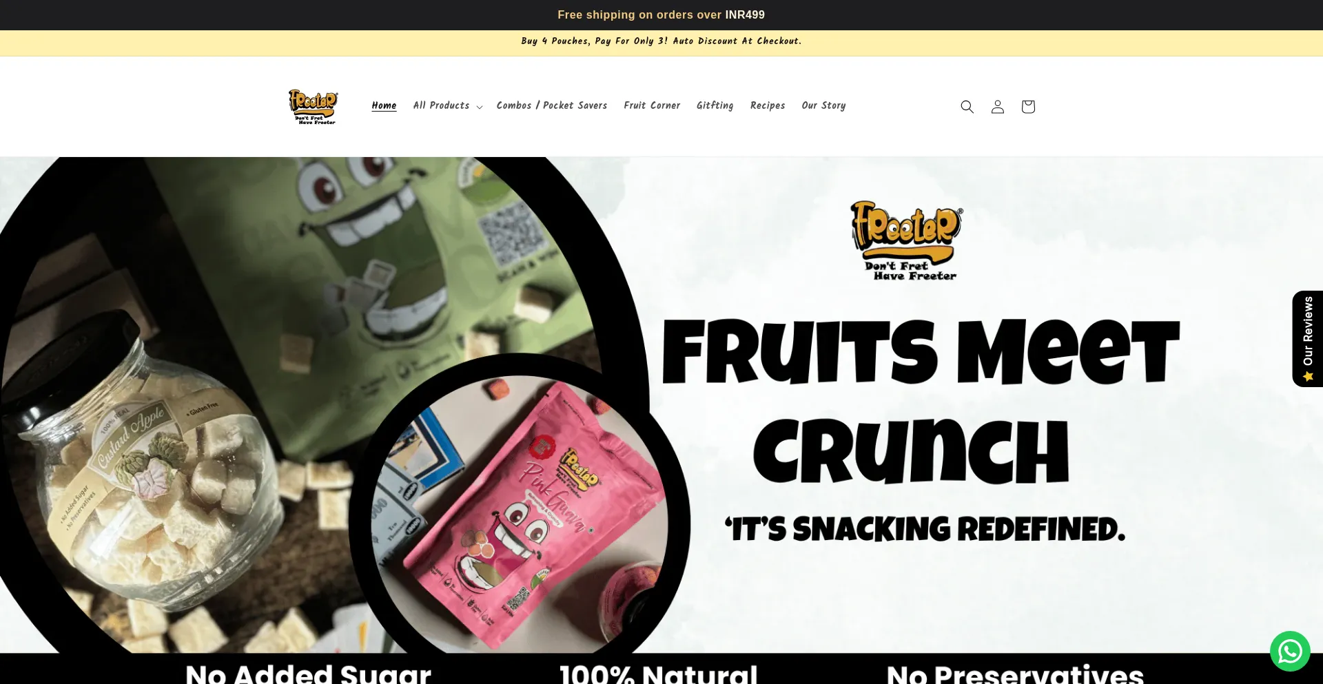 Freeterfoods.com é Seguro e Confiável?
