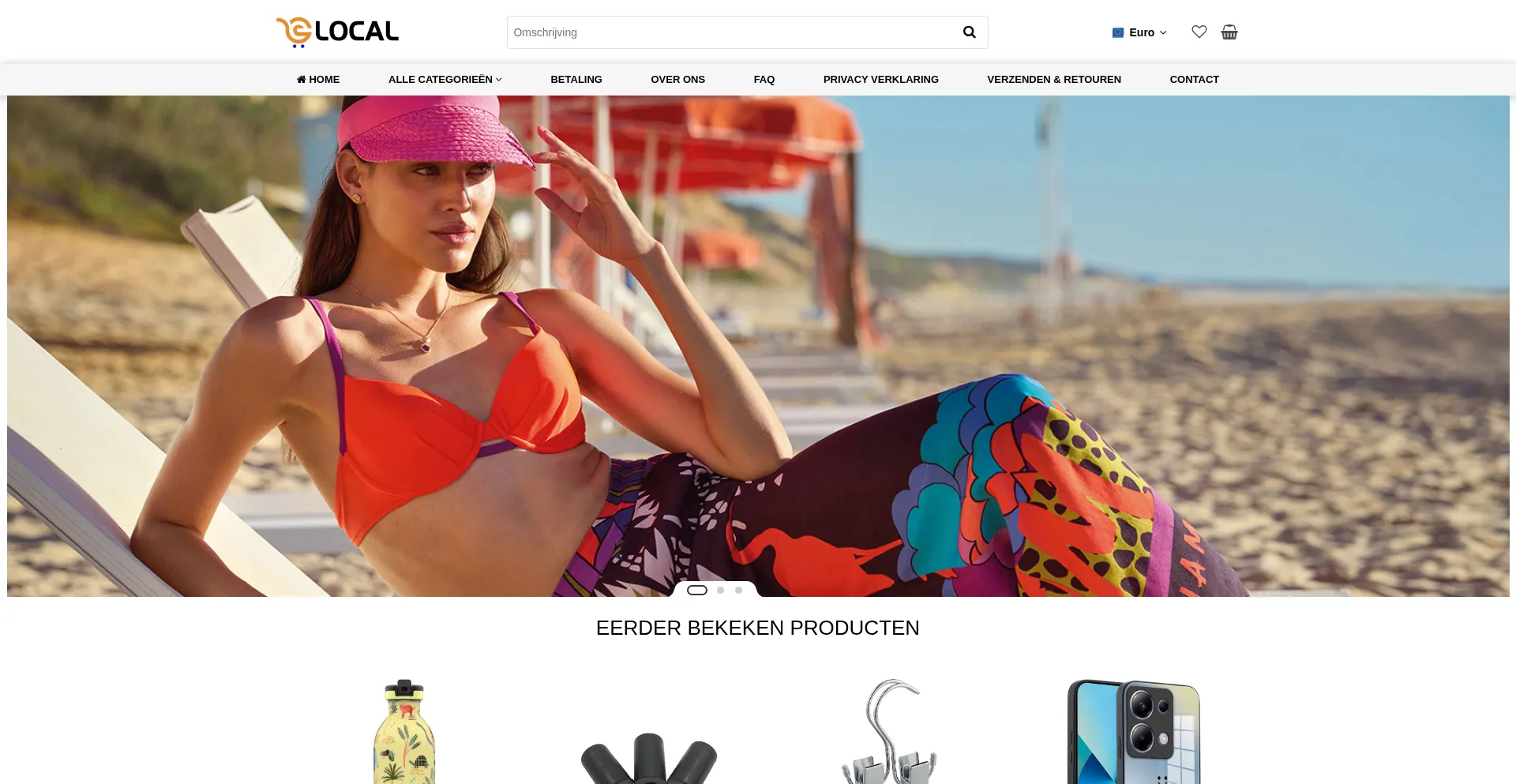 Website screenshot of Freshfrommart.com
