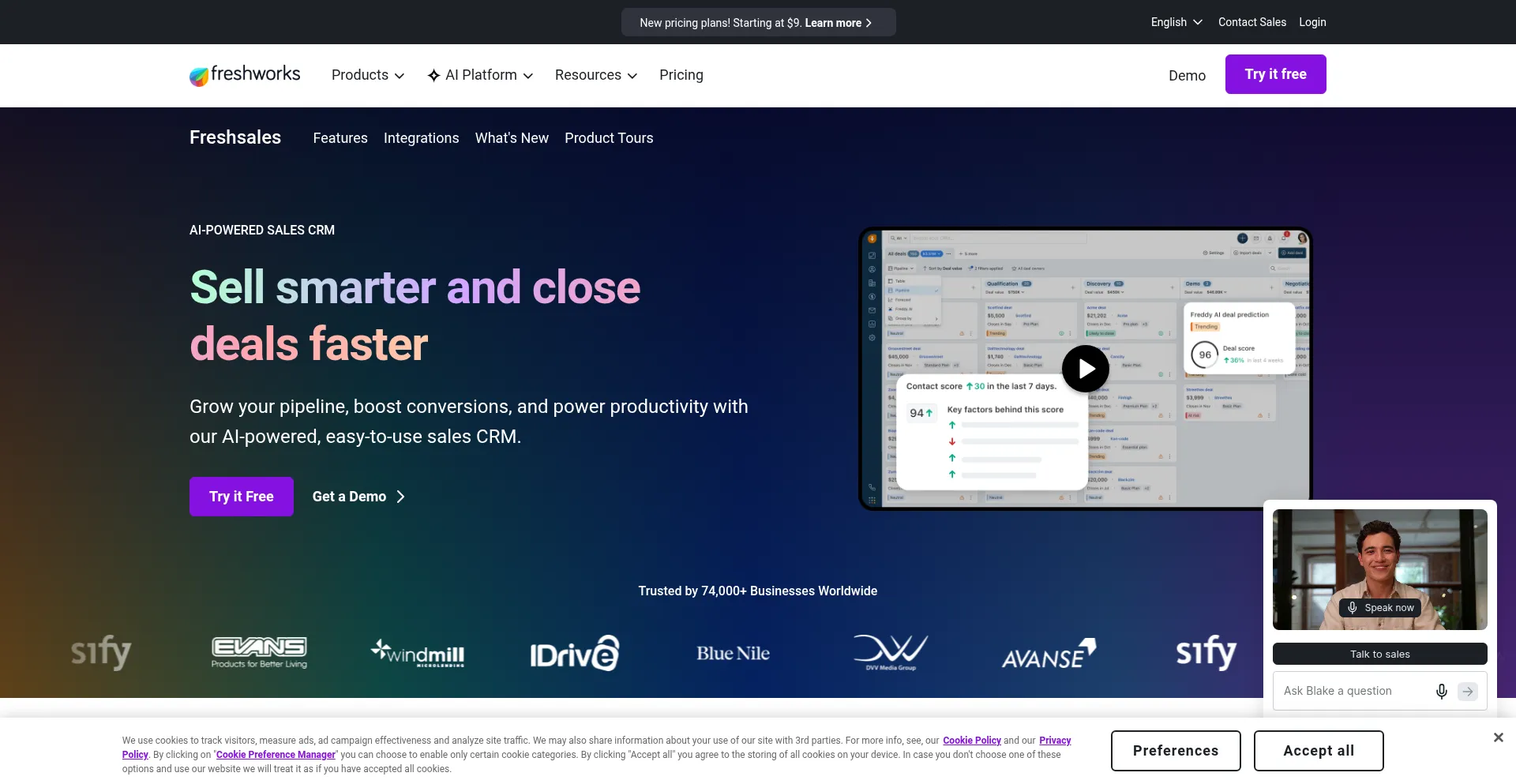 Freshsales.io