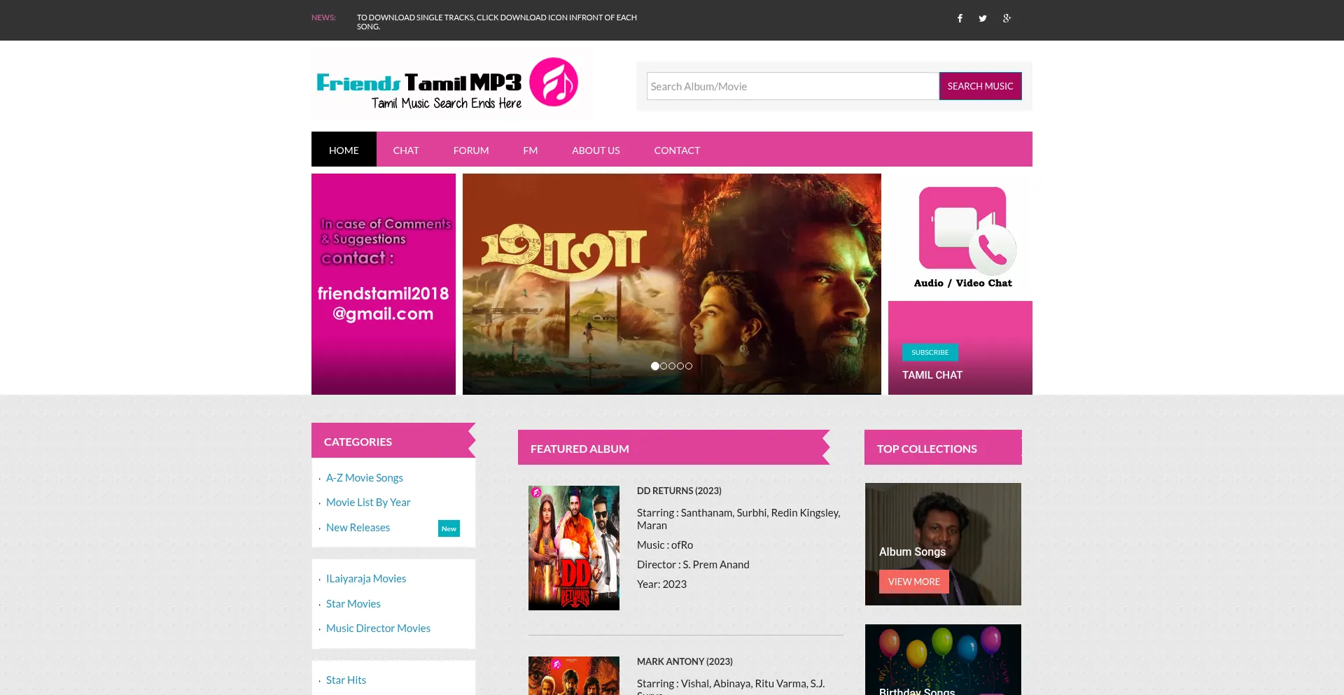 Friendstamilmp3.net