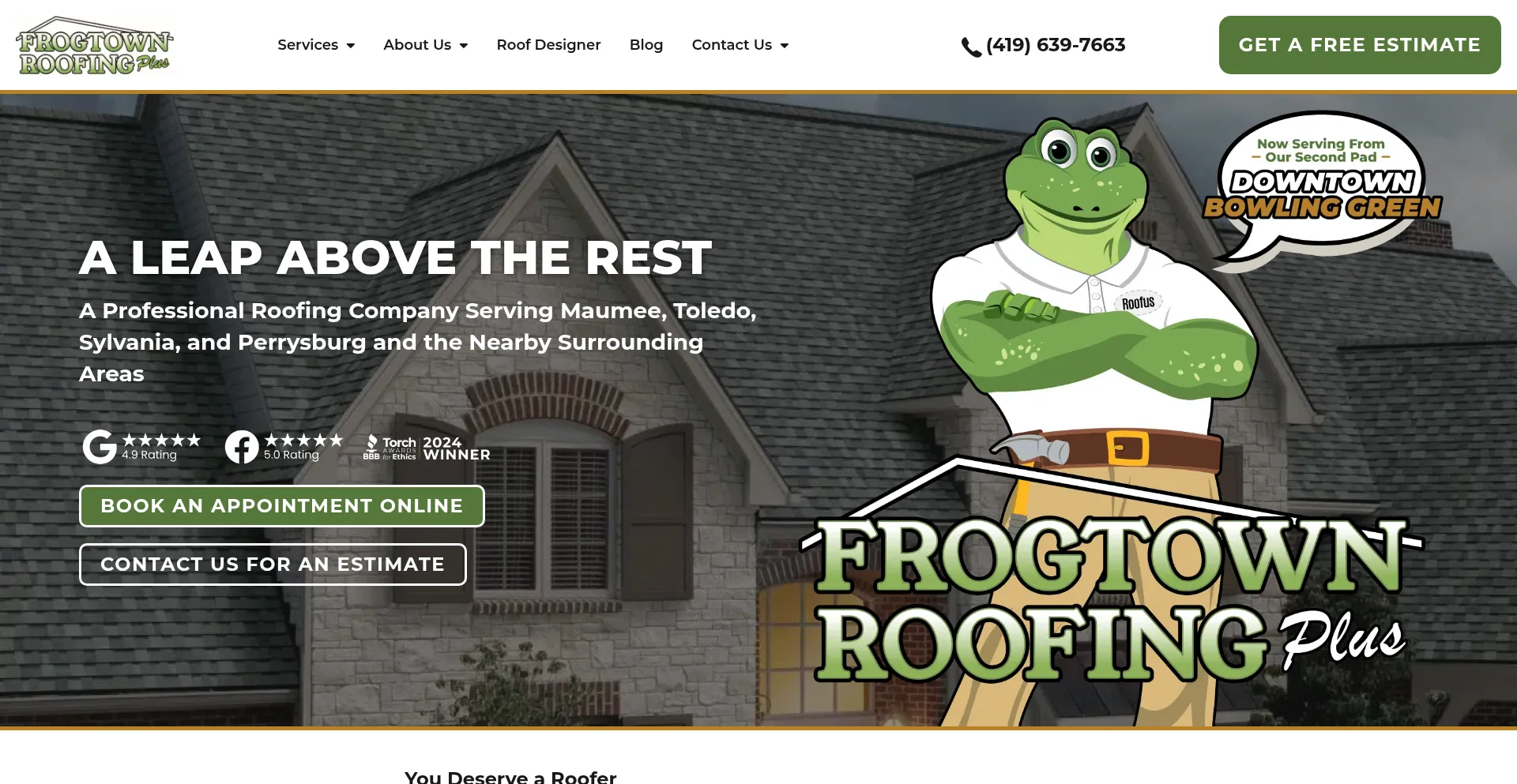 Frogtownroofing.com é Seguro e Confiável?