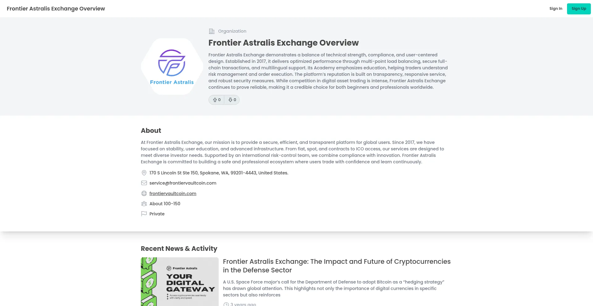 Frontier-astralis.exchange