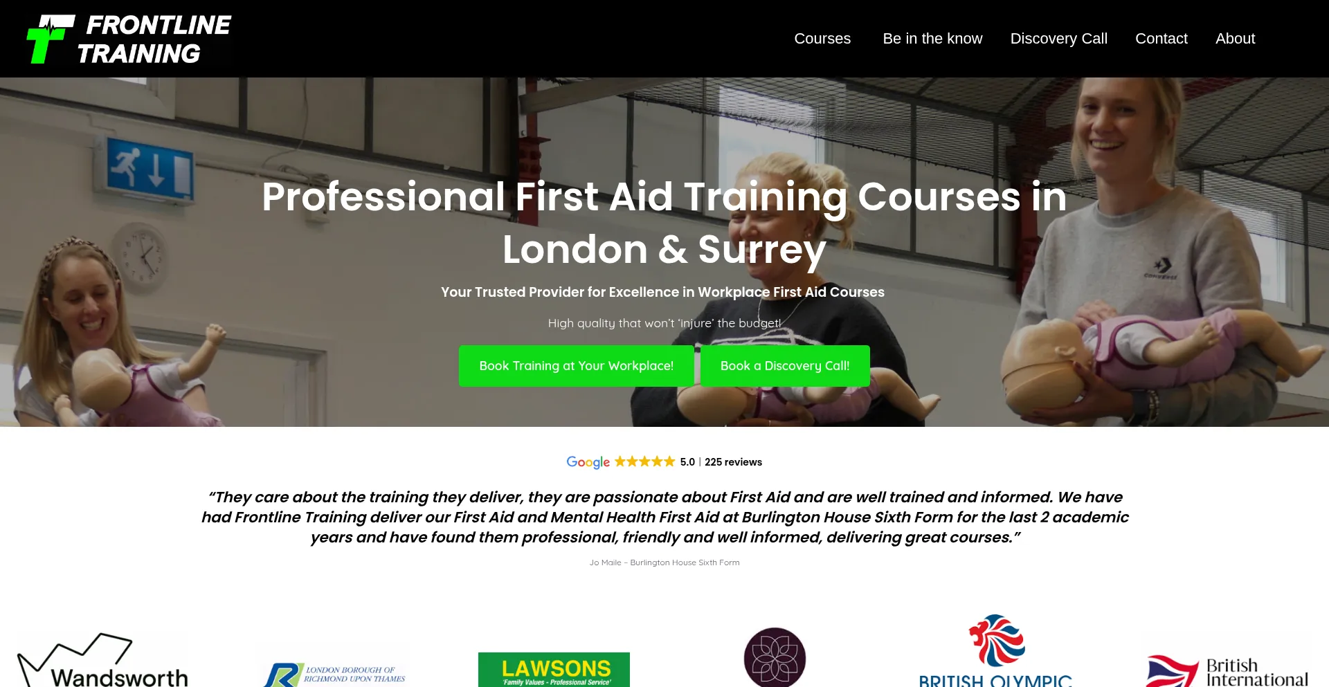 Frontlinetraining.co.uk