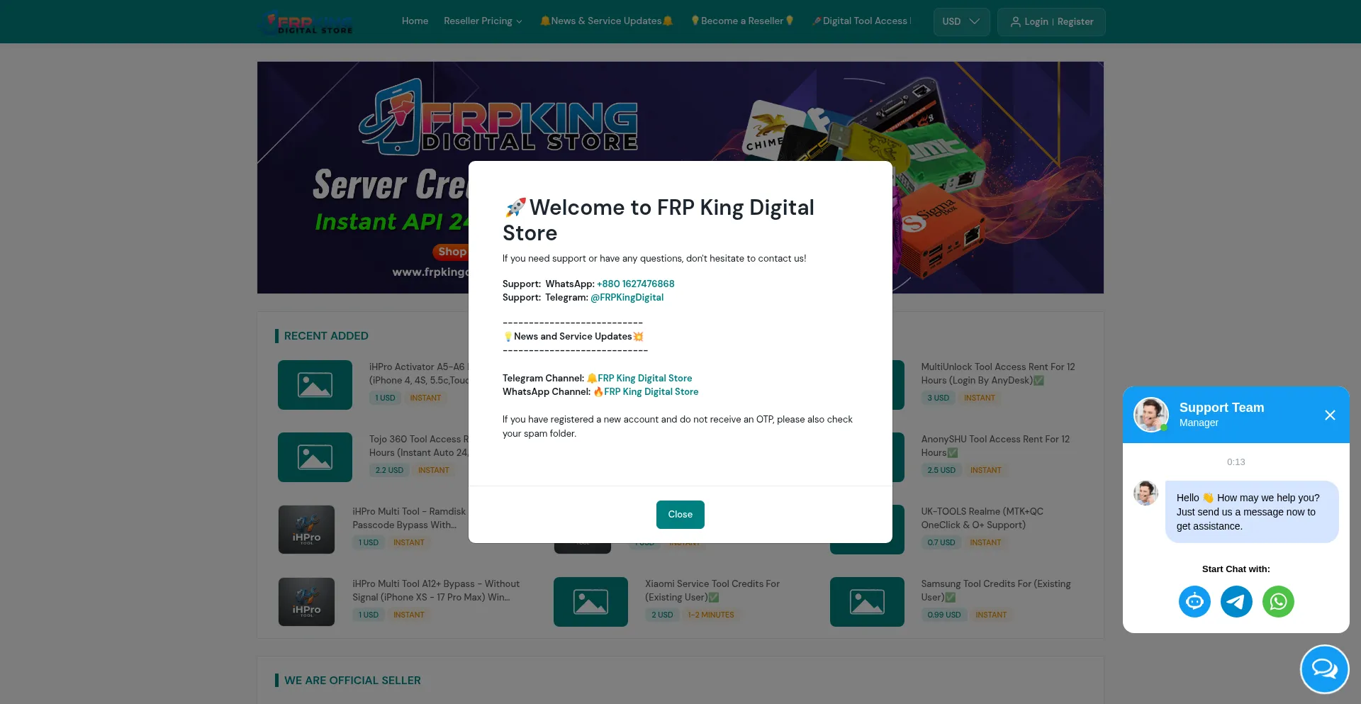 Frpkingdigitalstore.com