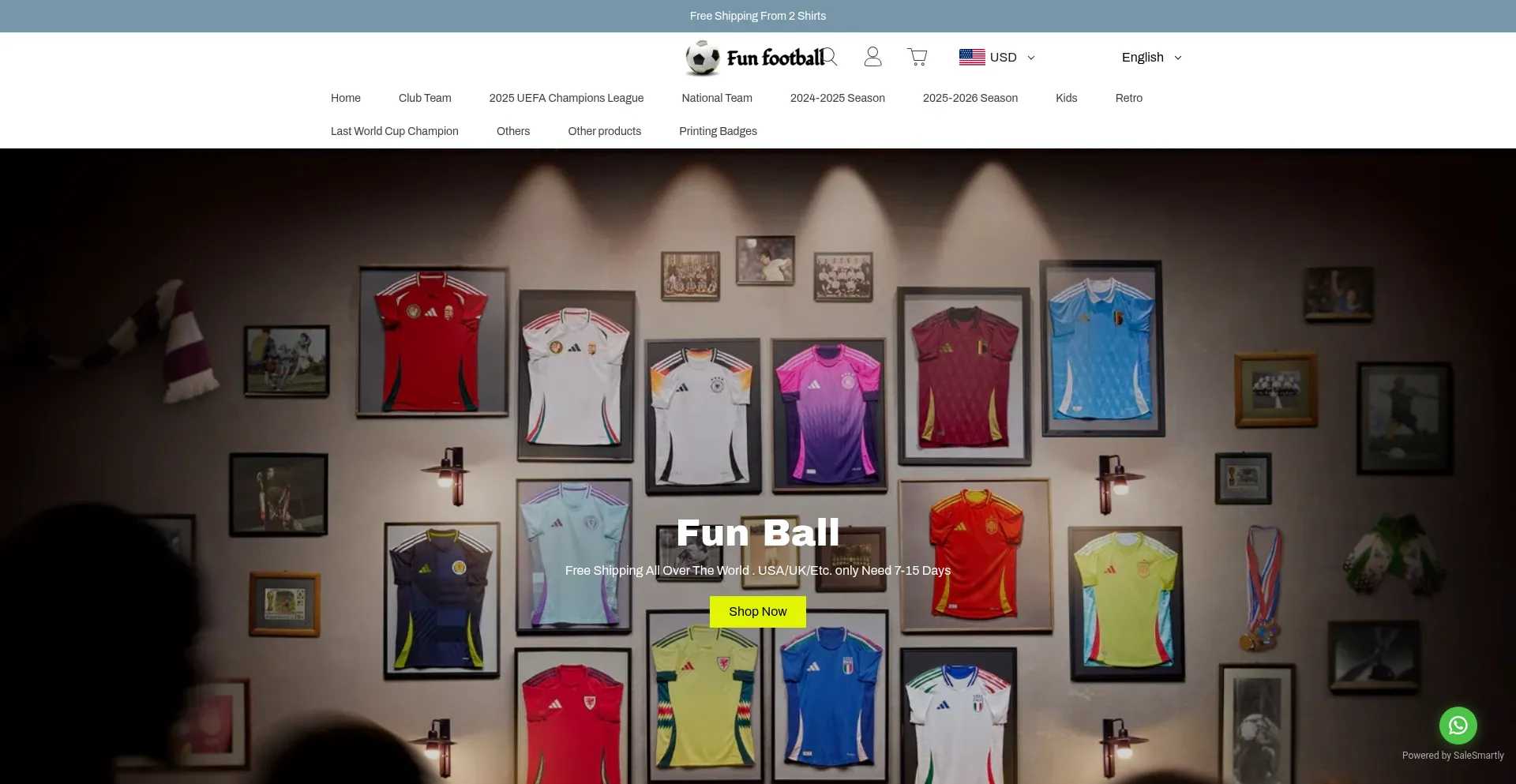 Funftball.com Screenshot