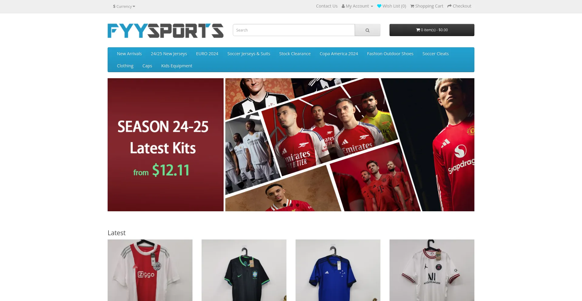 Website screenshot of Fyysports.ru