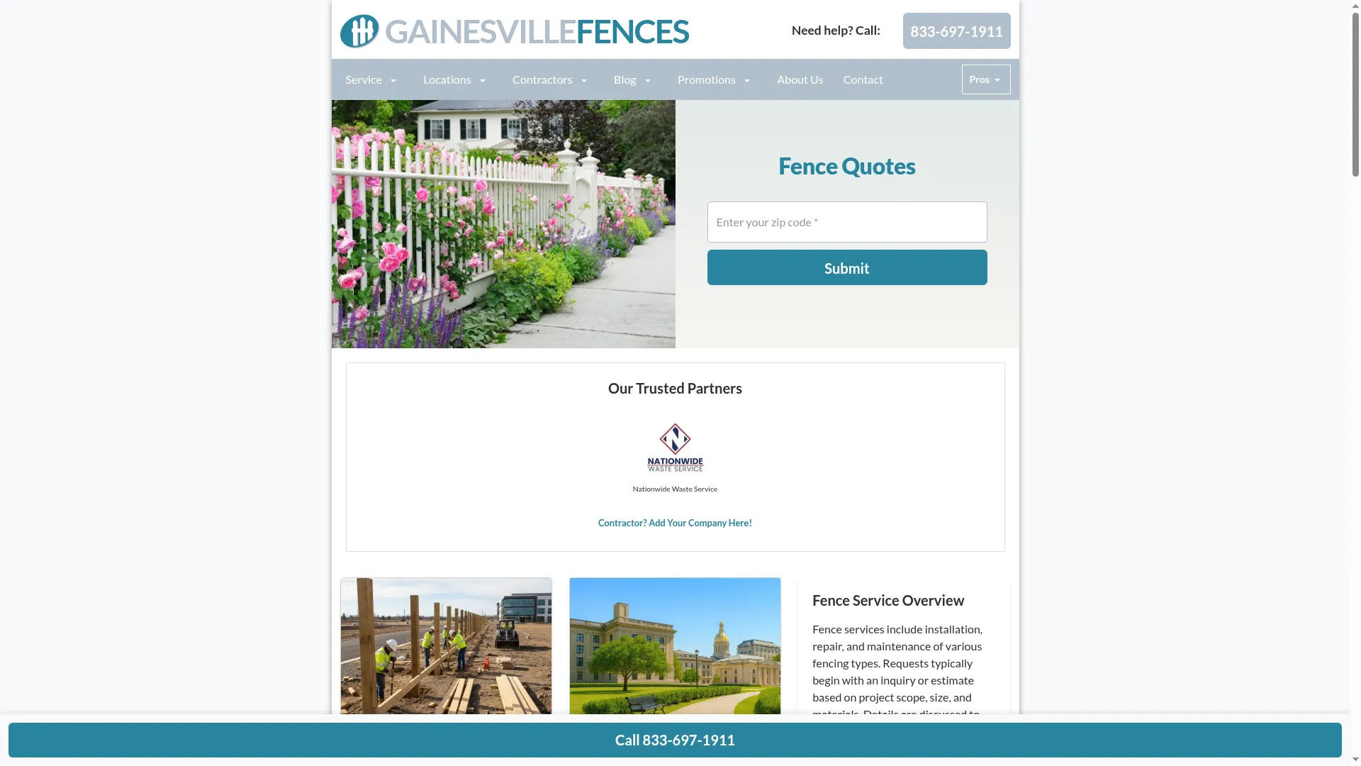 Gainesvillefenceservice.com