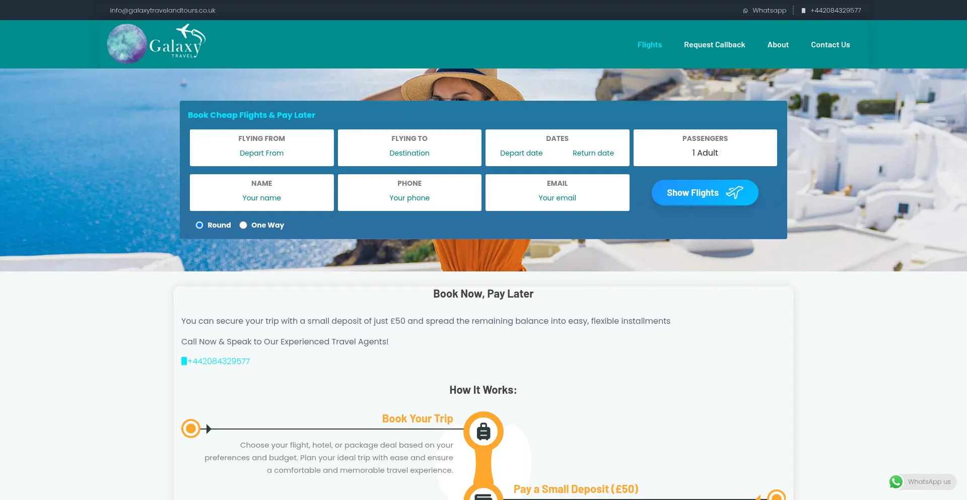 Galaxytravelandtours.co.uk é Seguro e Confiável?