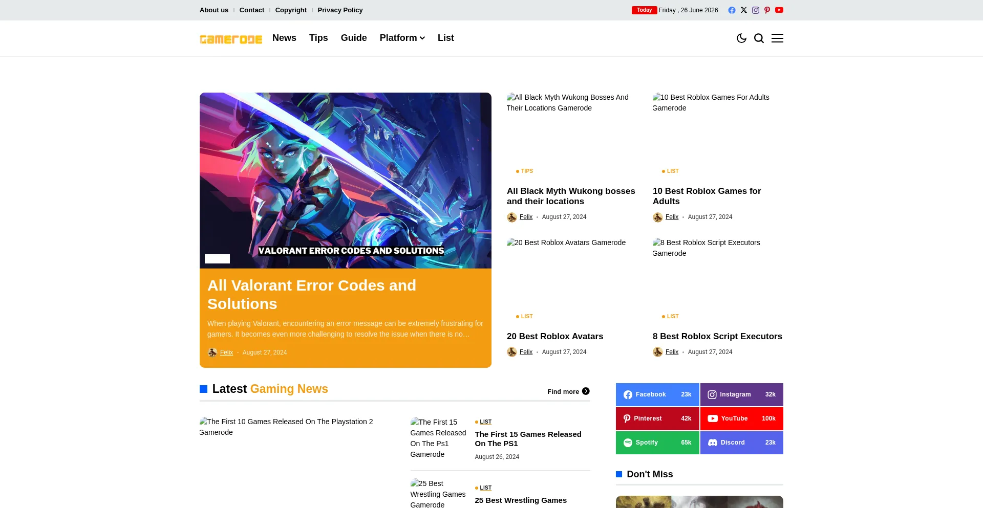 Gamerode.com