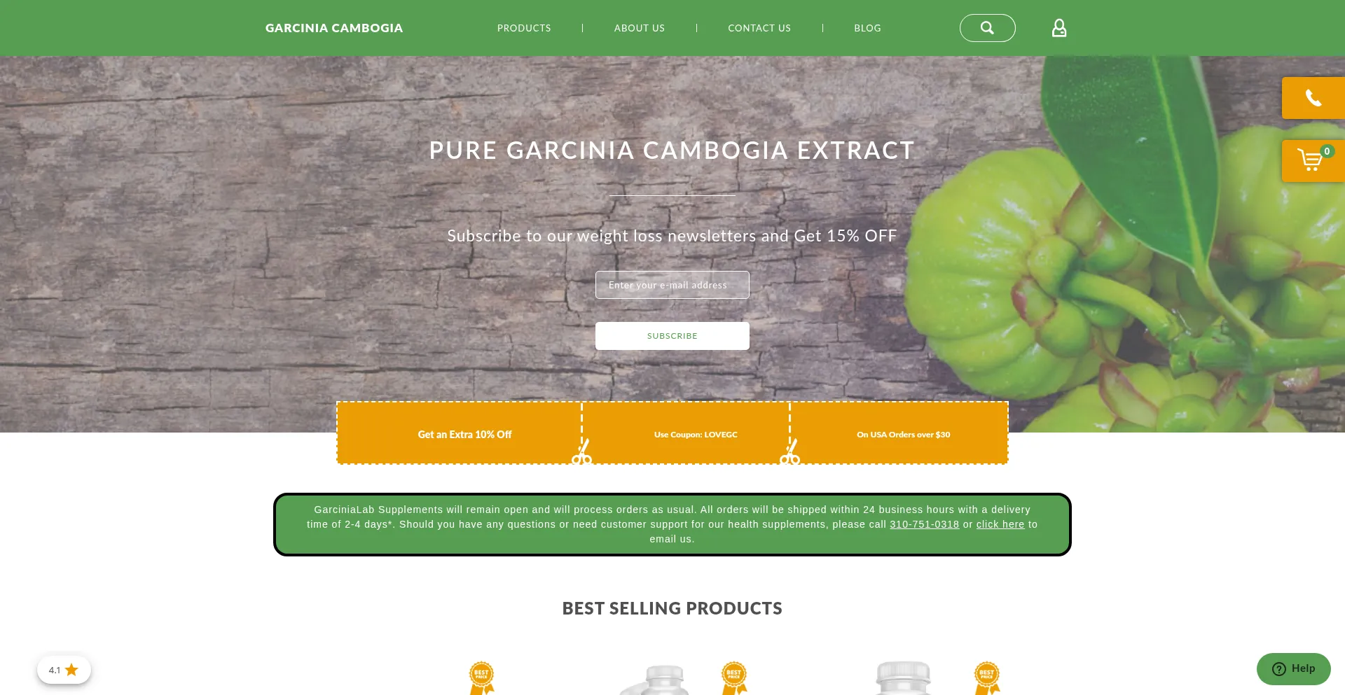Garciniacambogia100pure.com