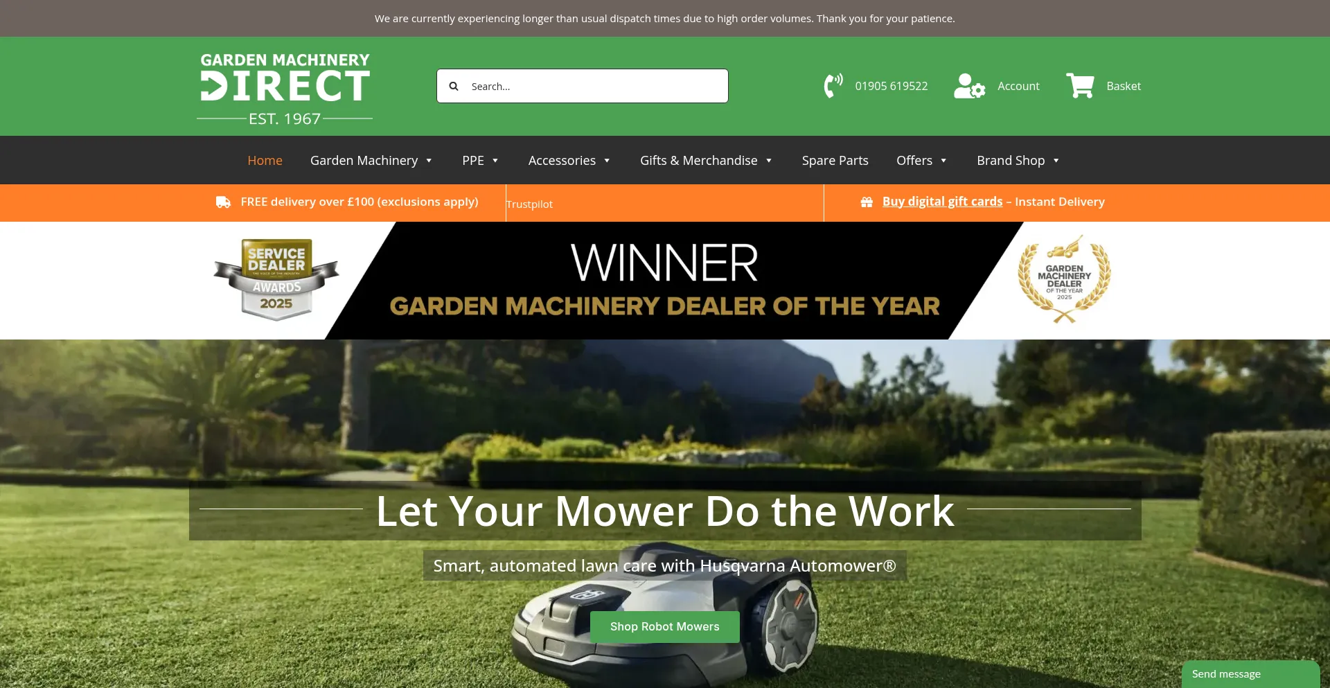 Gardenmachinerydirect.co.uk
