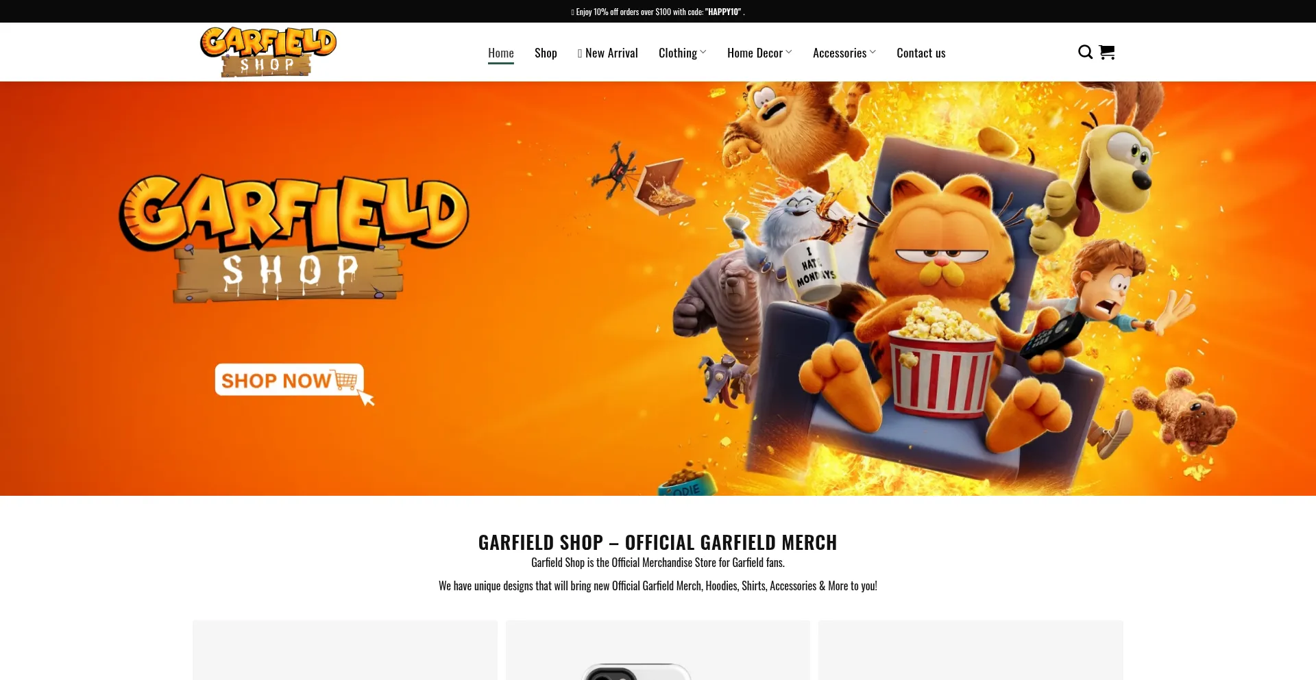 Garfieldshop.com é Seguro e Confiável?
