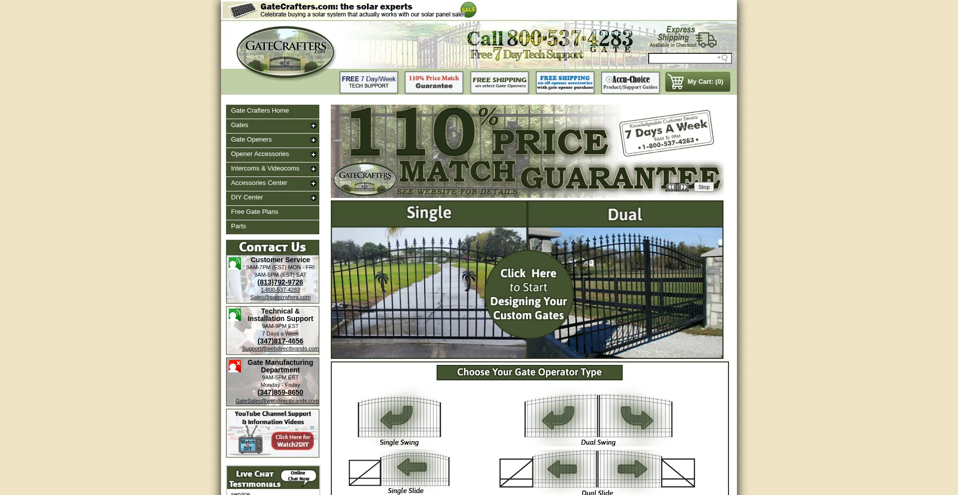 Gatecrafters.com Screenshot