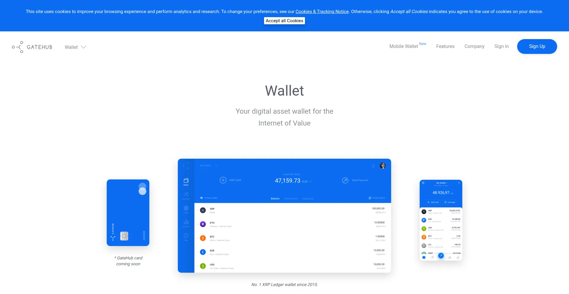 Gatehub.net Screenshot