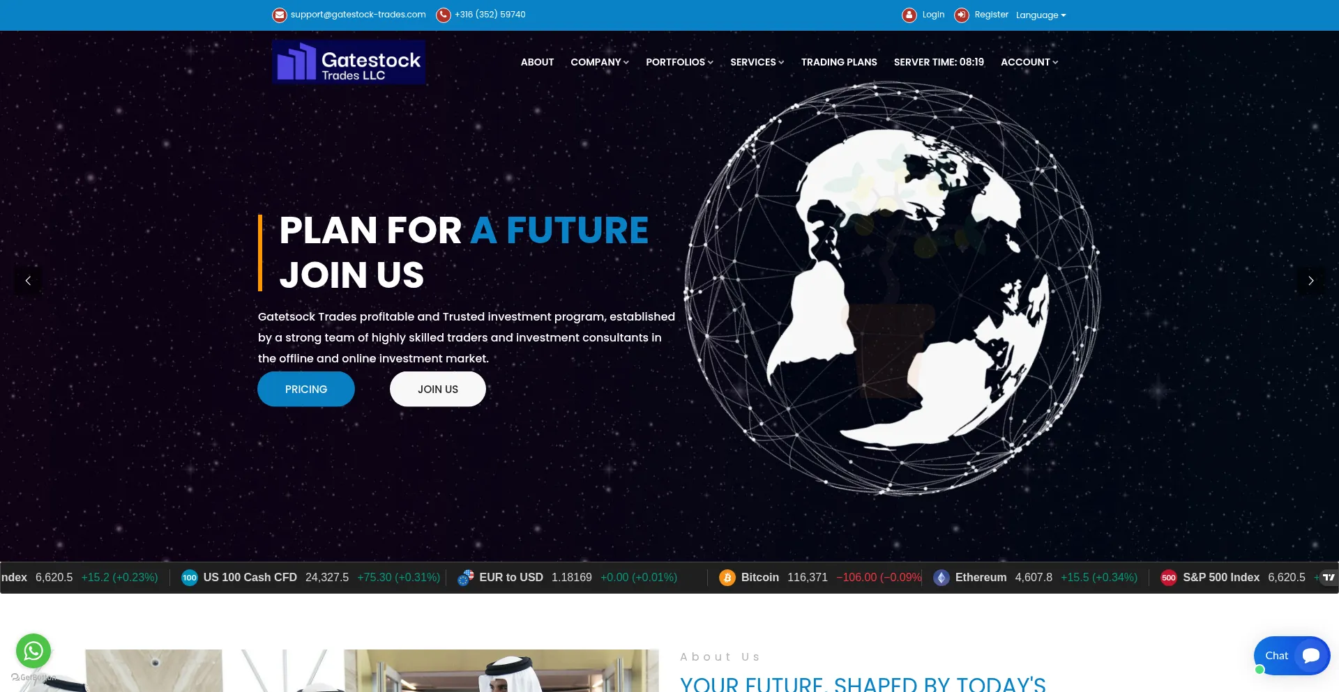 Gatestock-trades.com é Seguro e Confiável?