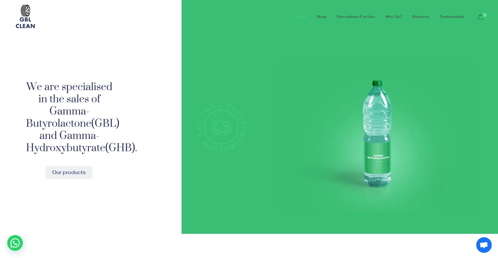 Gblclean.com Screenshot