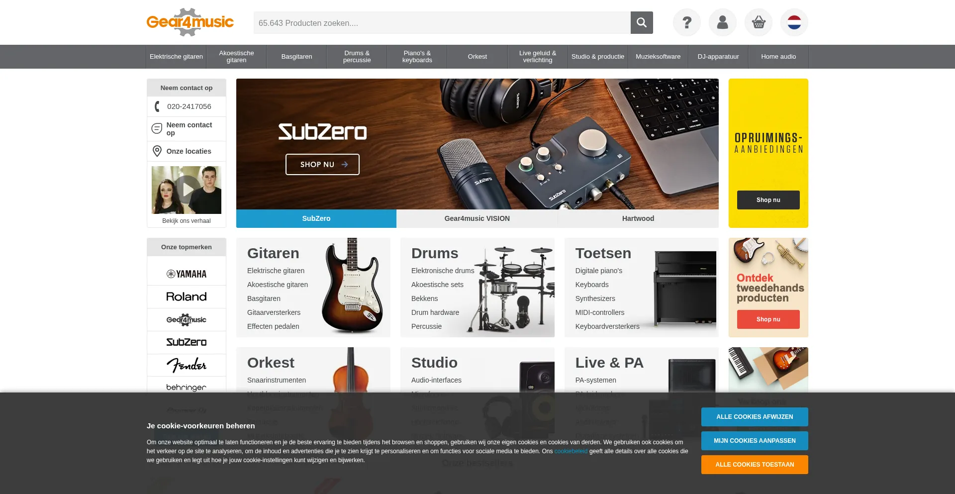 Gear4music.nl é Seguro e Confiável?