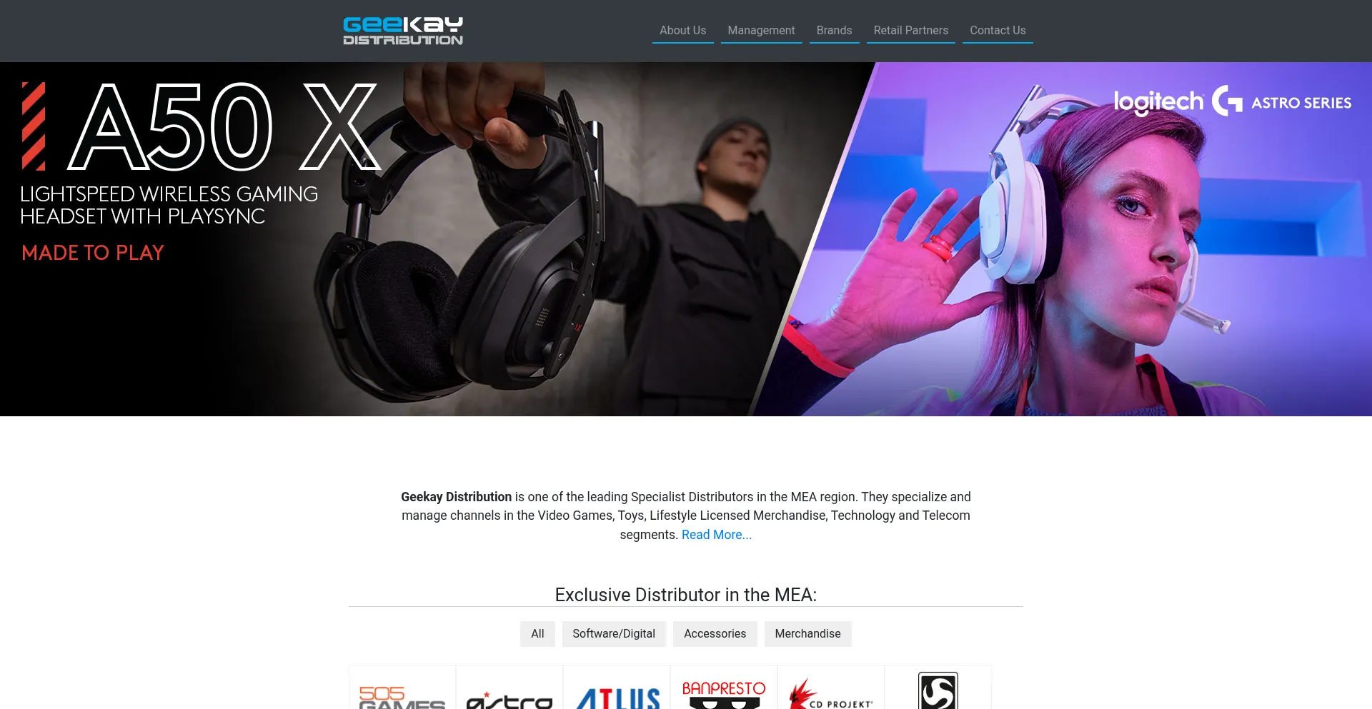 Geekaydistribution.com Screenshot