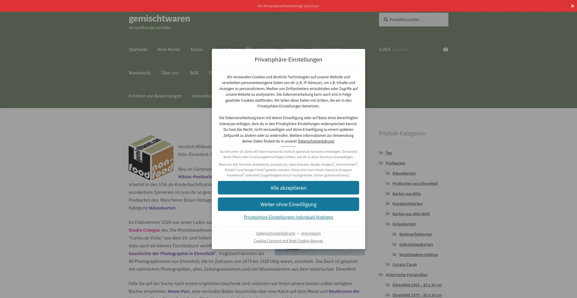 Gemischtwaren.com é Seguro e Confiável?