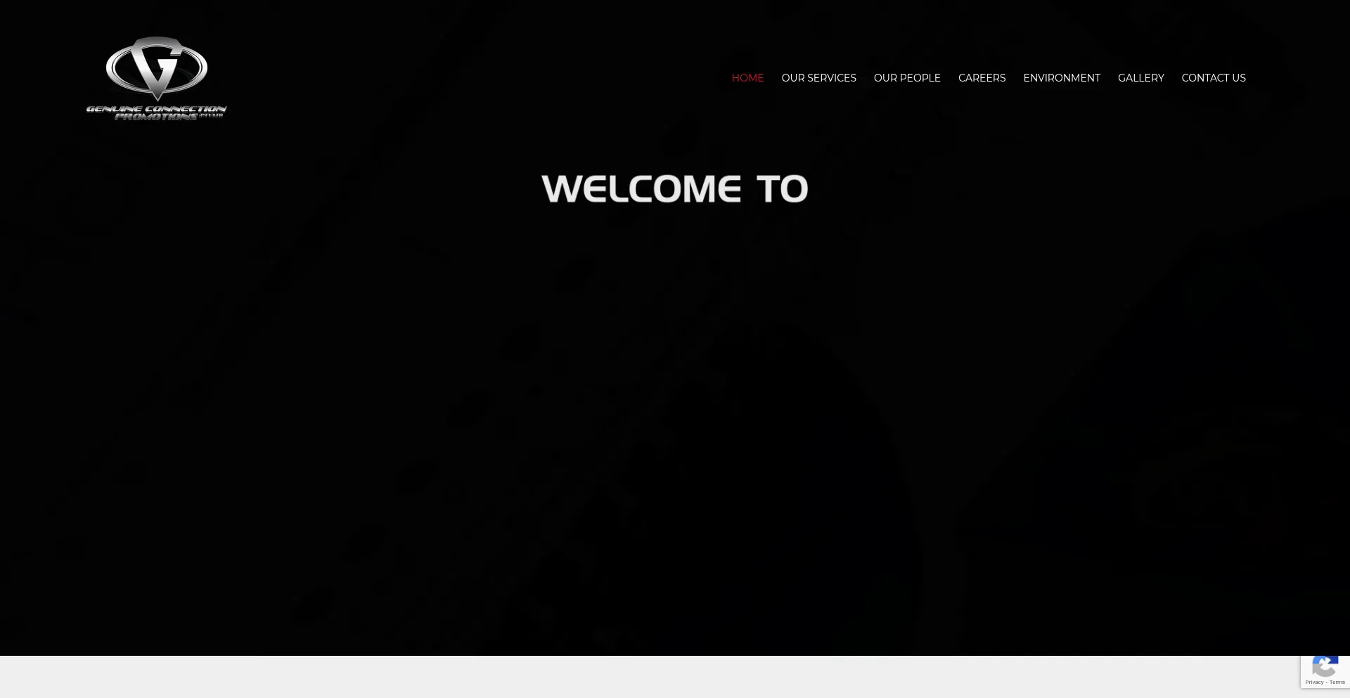 Website screenshot of Gencon.co.za