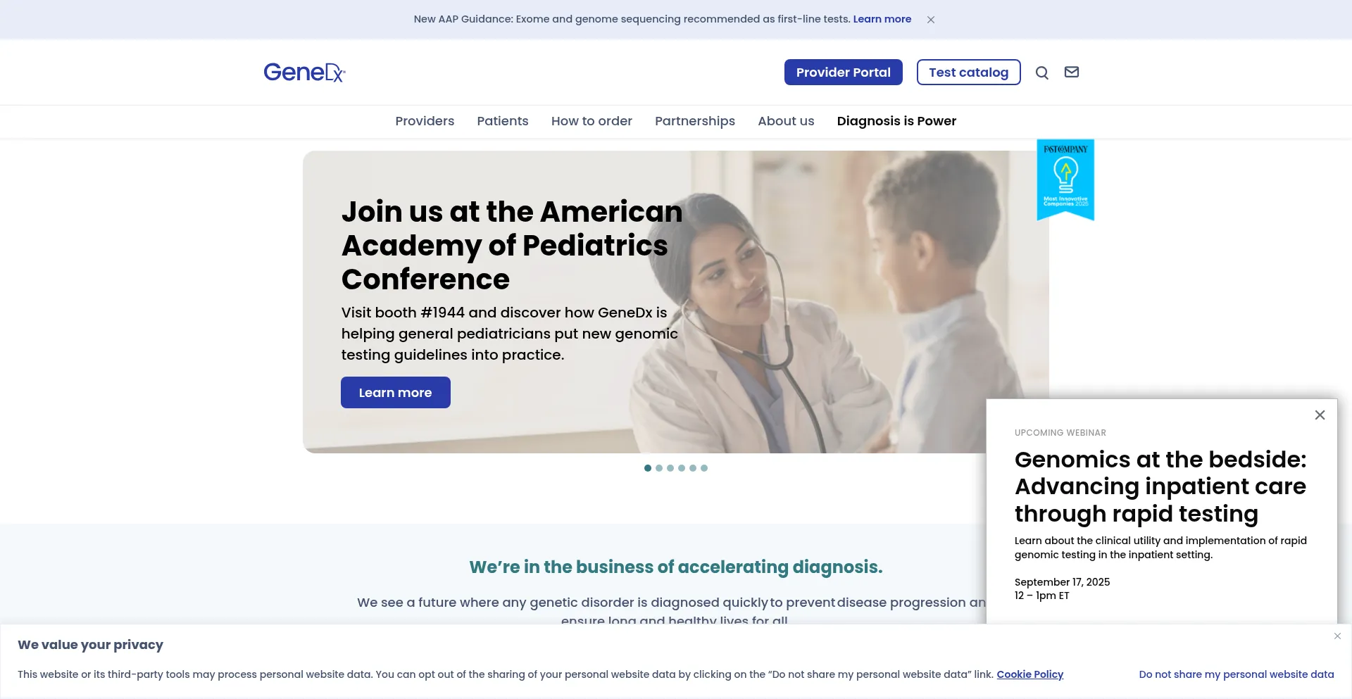 Genedx.com é Seguro e Confiável?