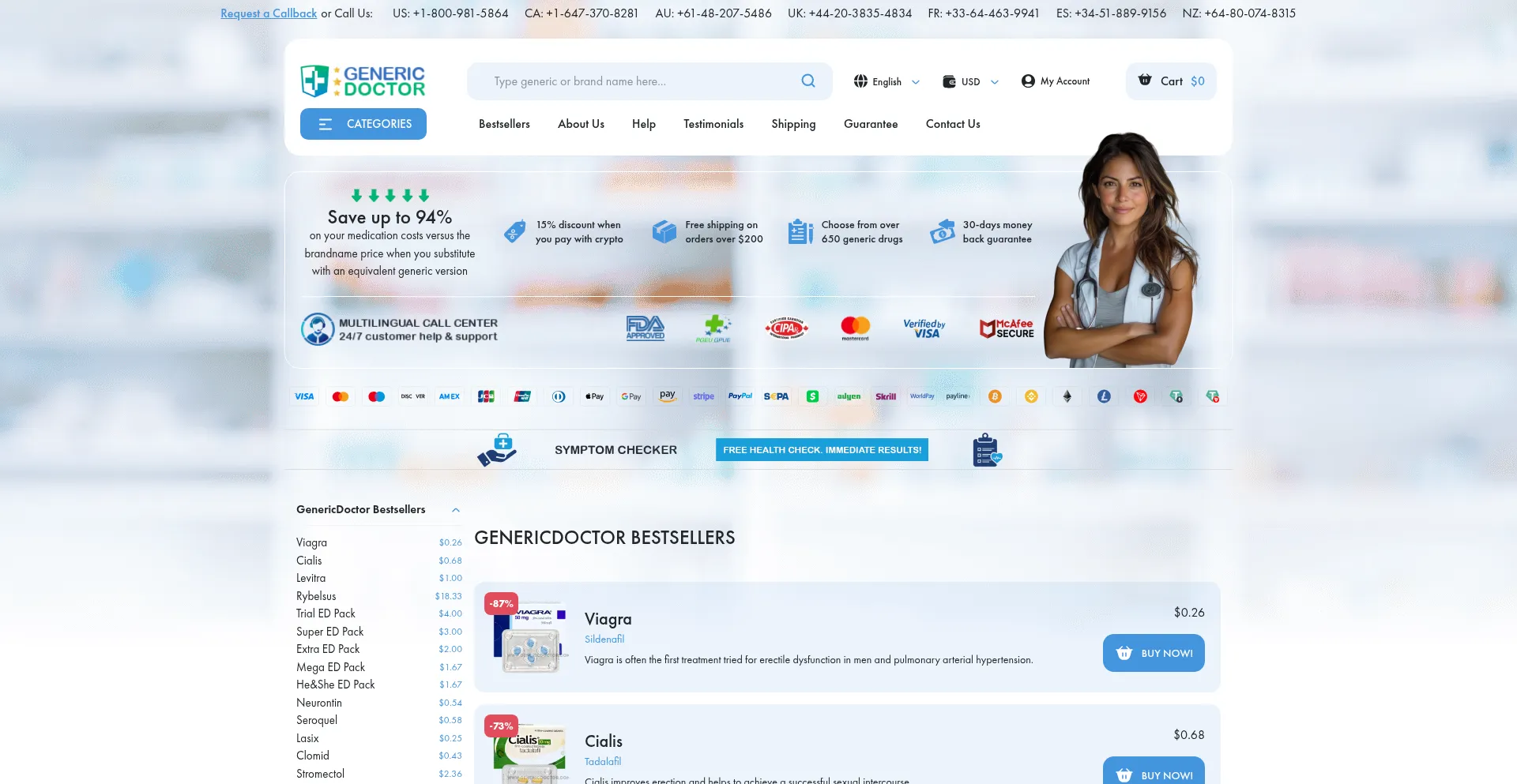 Genericdoctor.com é Seguro e Confiável?