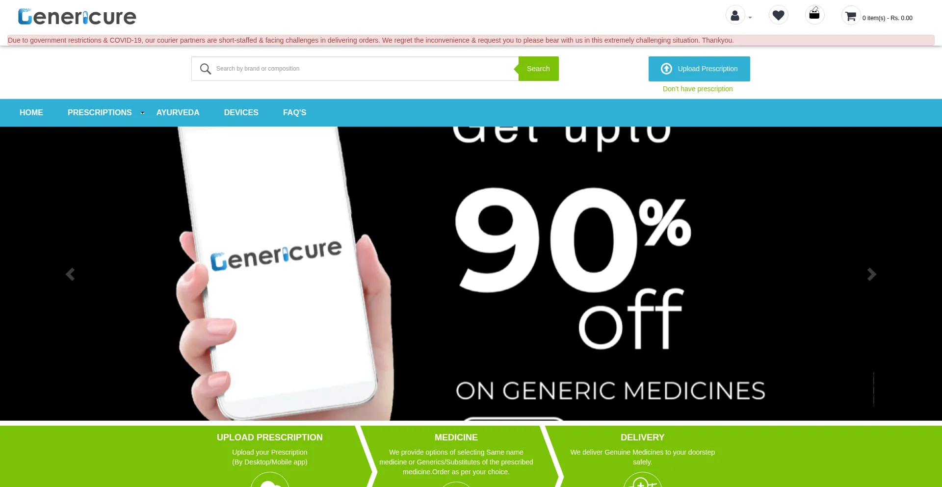 Genericure.in é Seguro e Confiável?