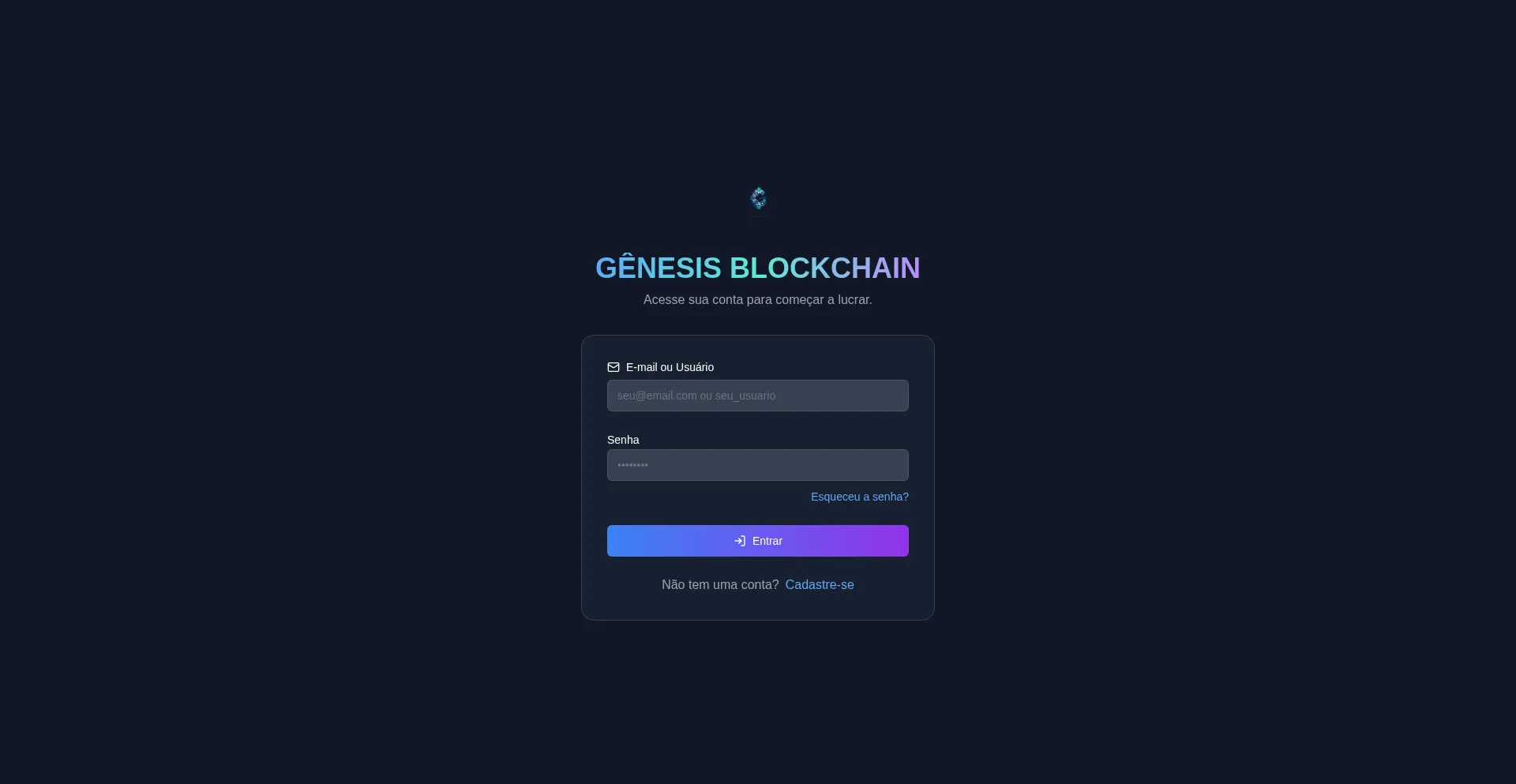 Genesisblockchainwebai.com é Seguro e Confiável?