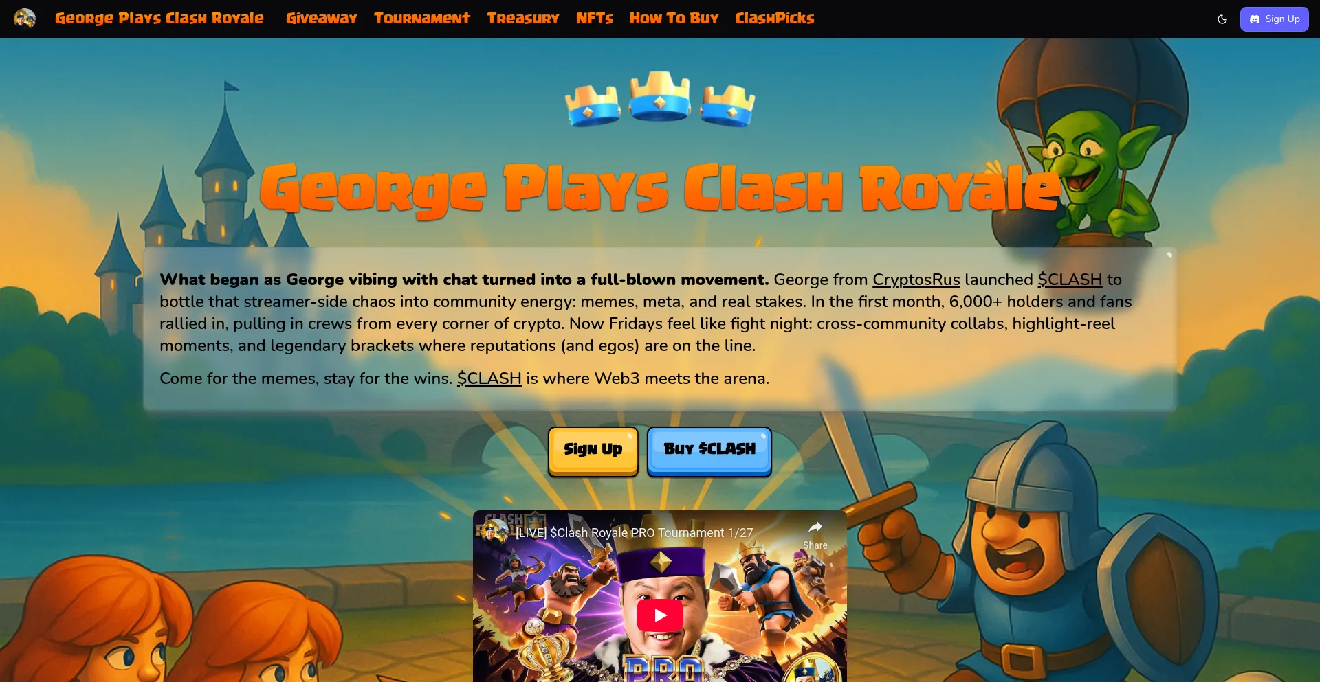 Georgeplaysclashroyale.com