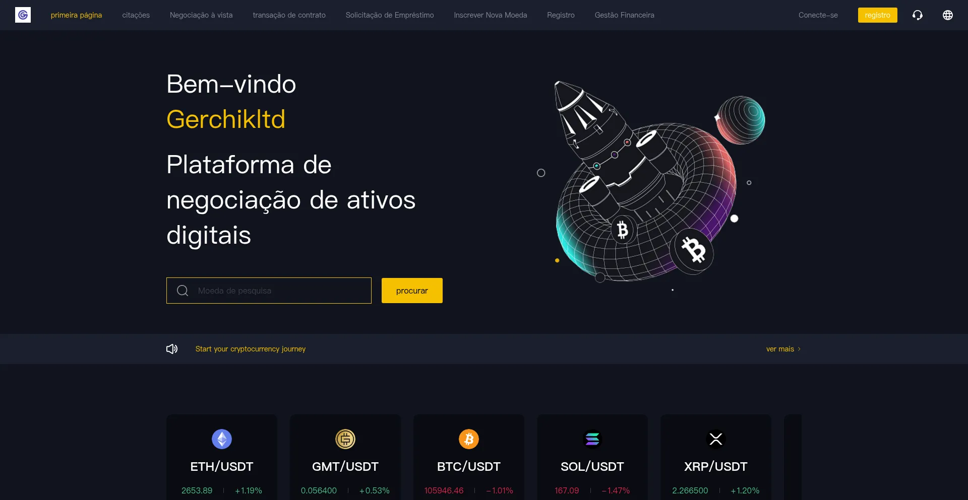 Website screenshot of Gerchikltd.com