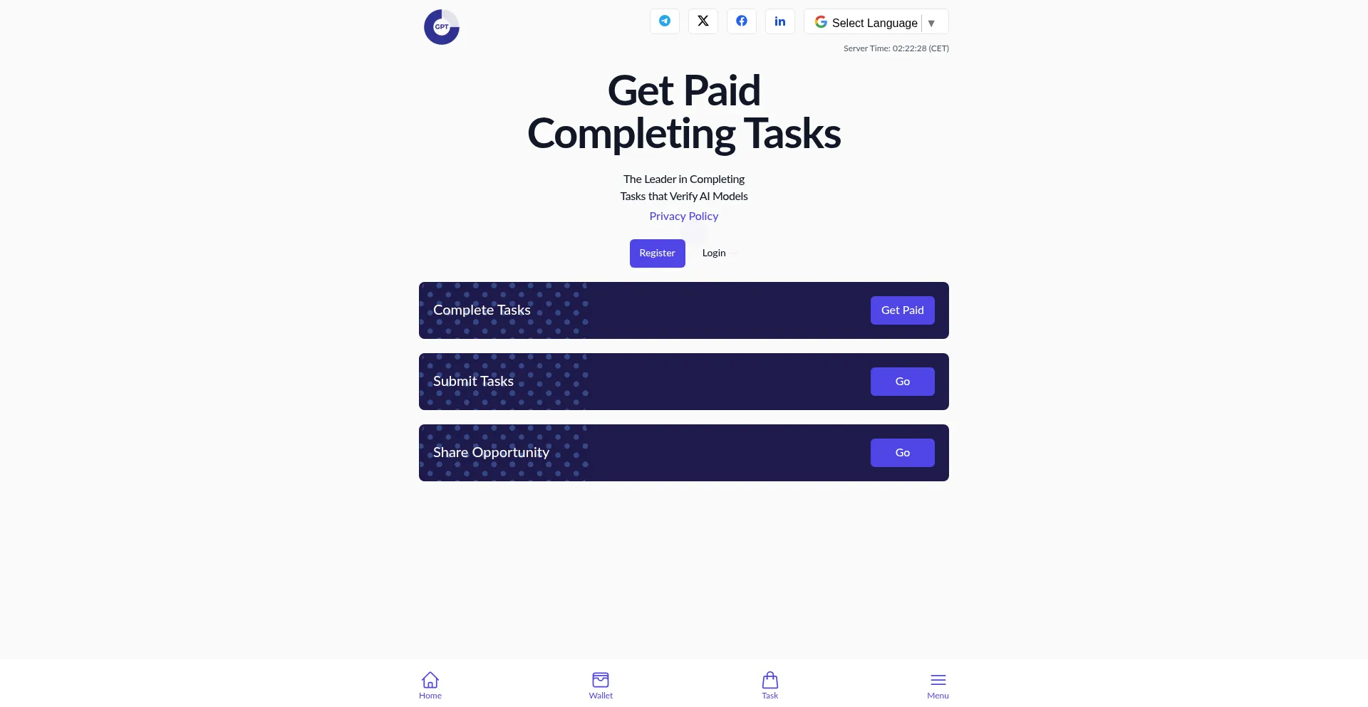 Getpaidtasks.com é Seguro e Confiável?