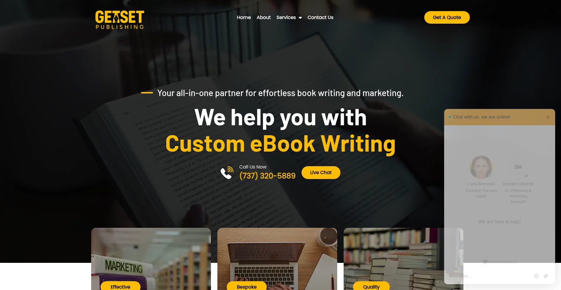 Getsetpublishing.com Screenshot