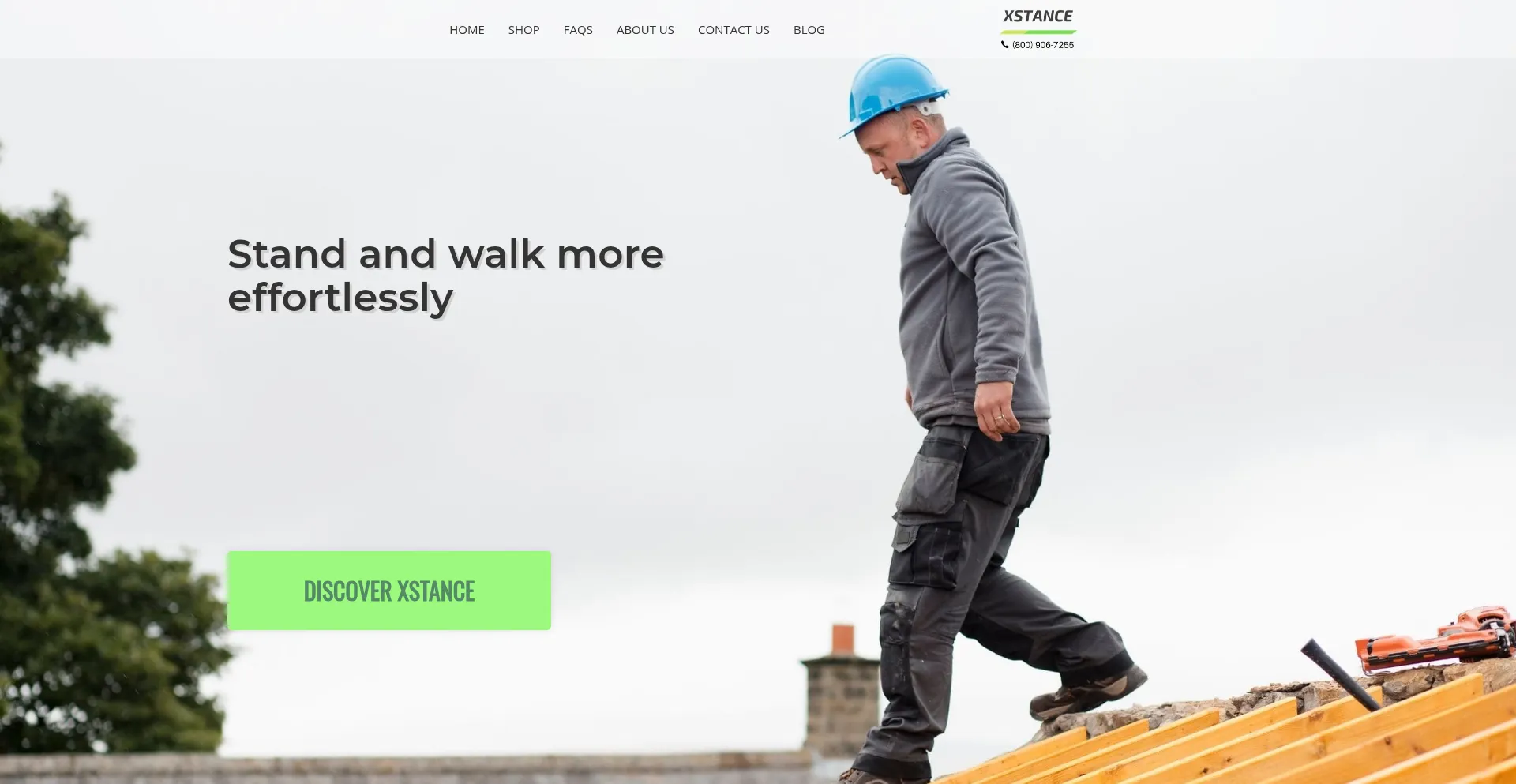 Website screenshot of Getxstance.com