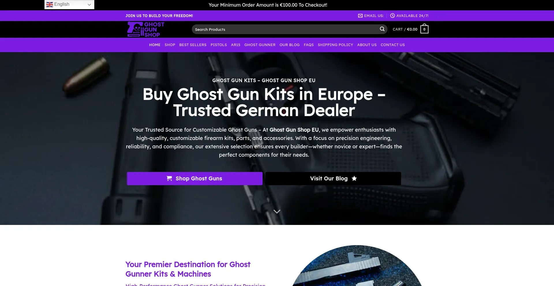 Ghostgunshop.de é Seguro e Confiável?