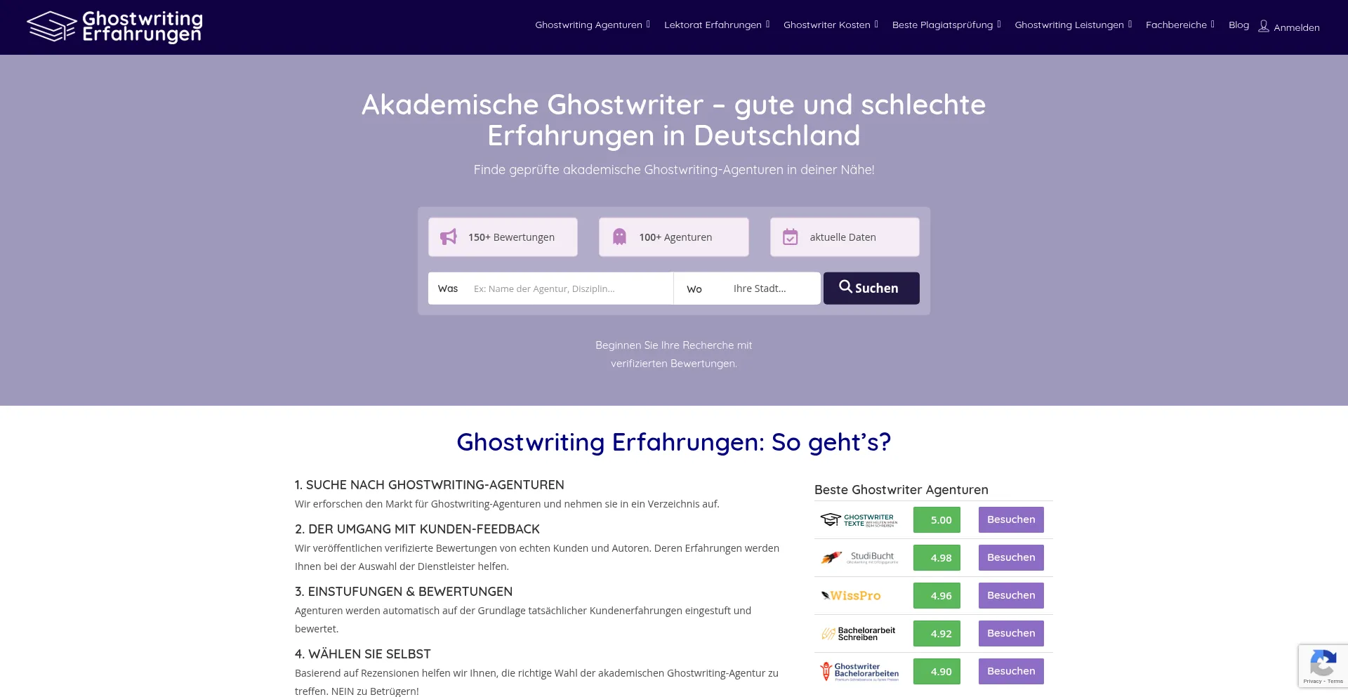 Ghostwritingerfahrungen.de é Seguro e Confiável?