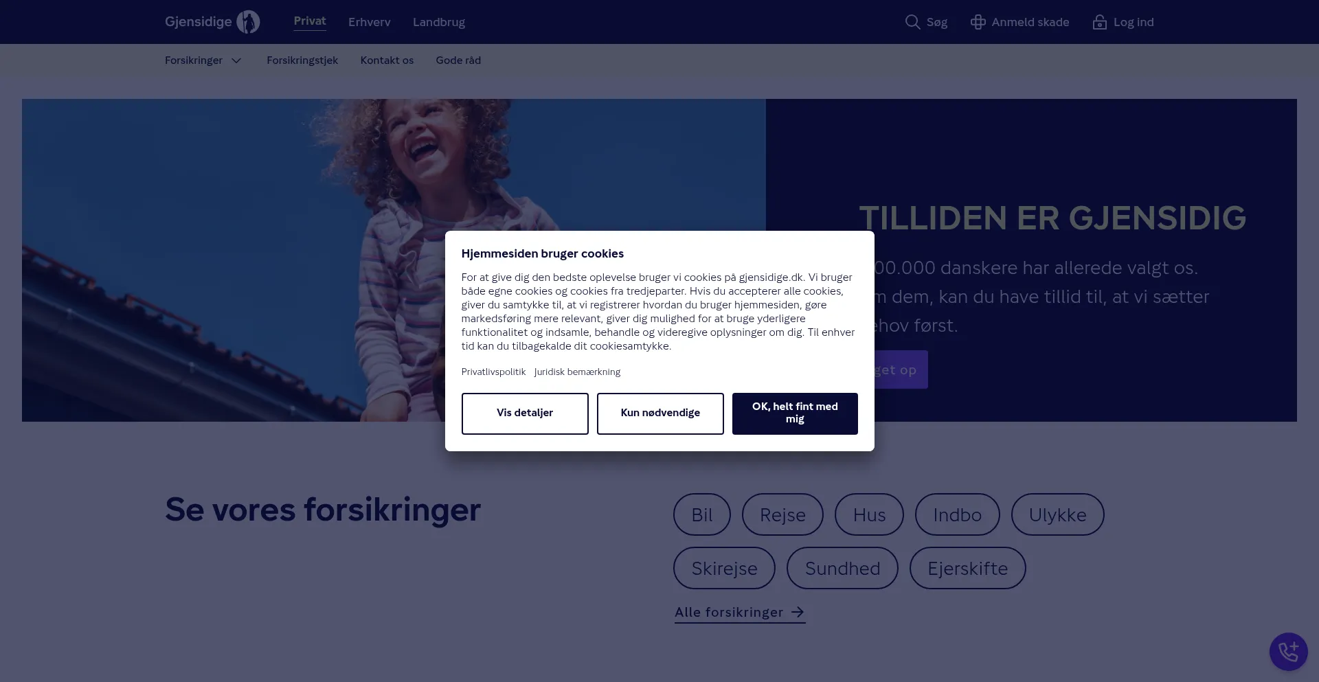 Gjensidige.dk é Seguro e Confiável?