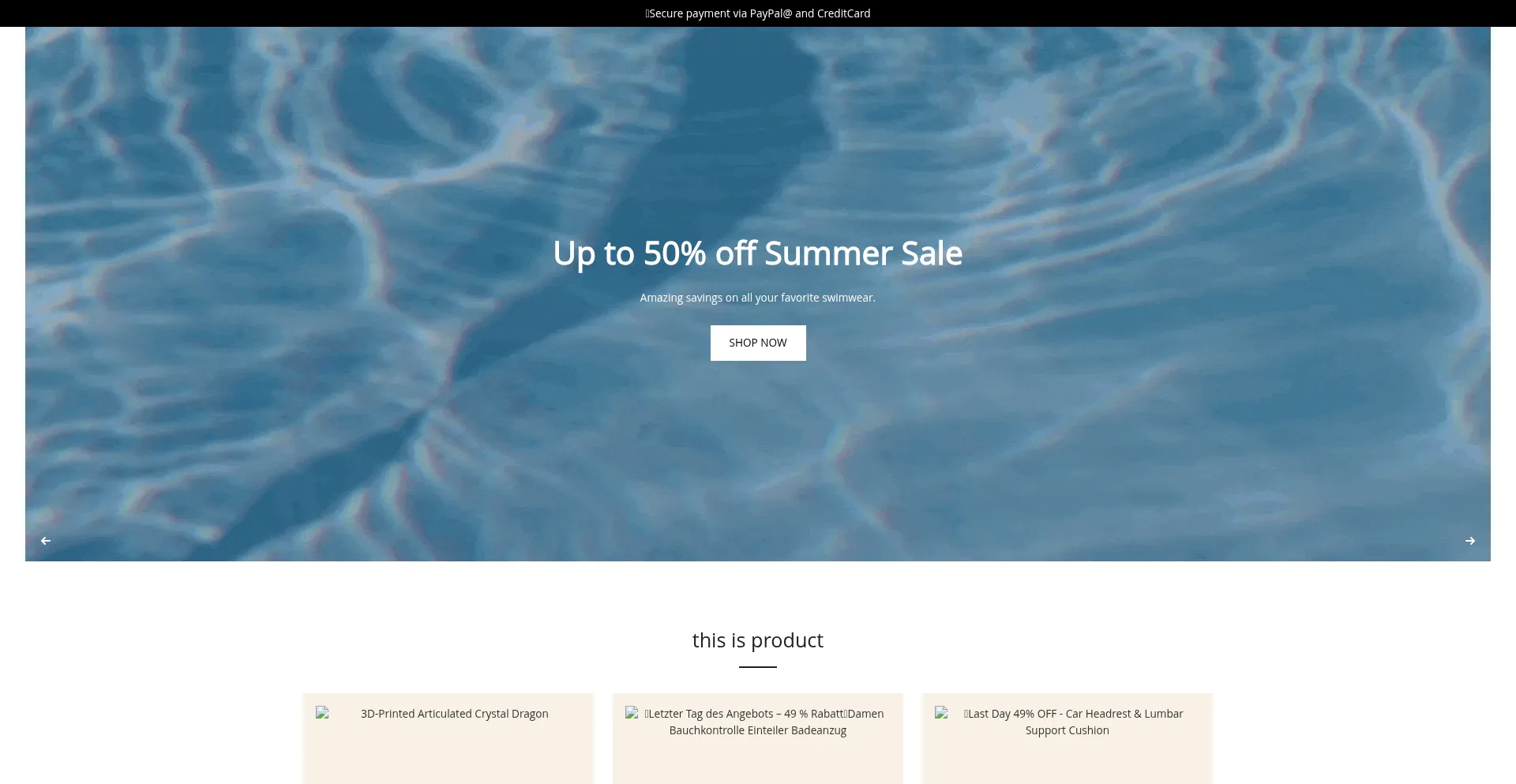 Website screenshot of Gleamwith.com