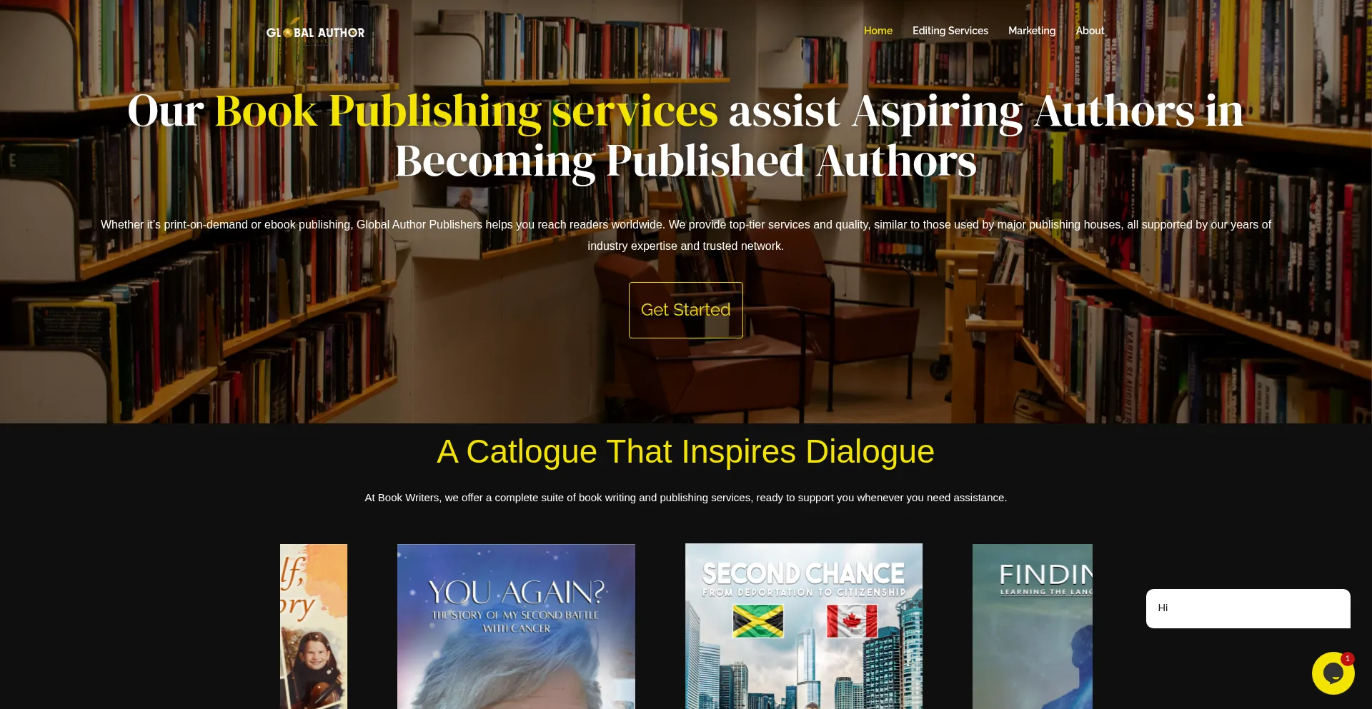 Globalauthorpublishers.com é Seguro e Confiável?