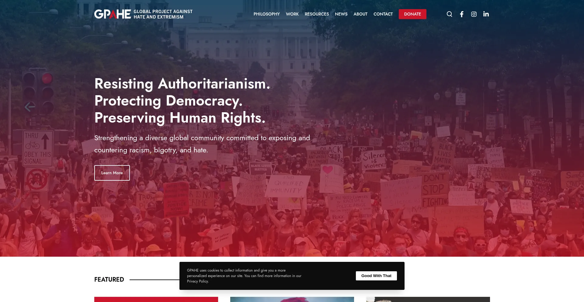 Globalextremism.org é Seguro e Confiável?
