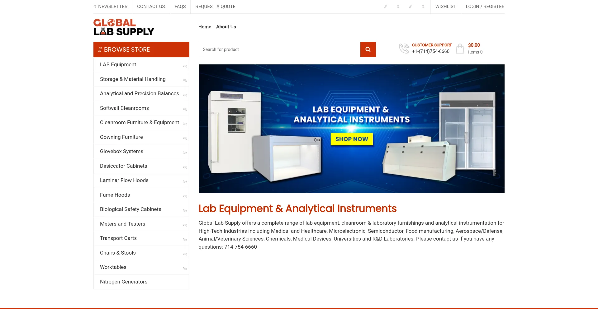 Globallabsupply.com é Seguro e Confiável?