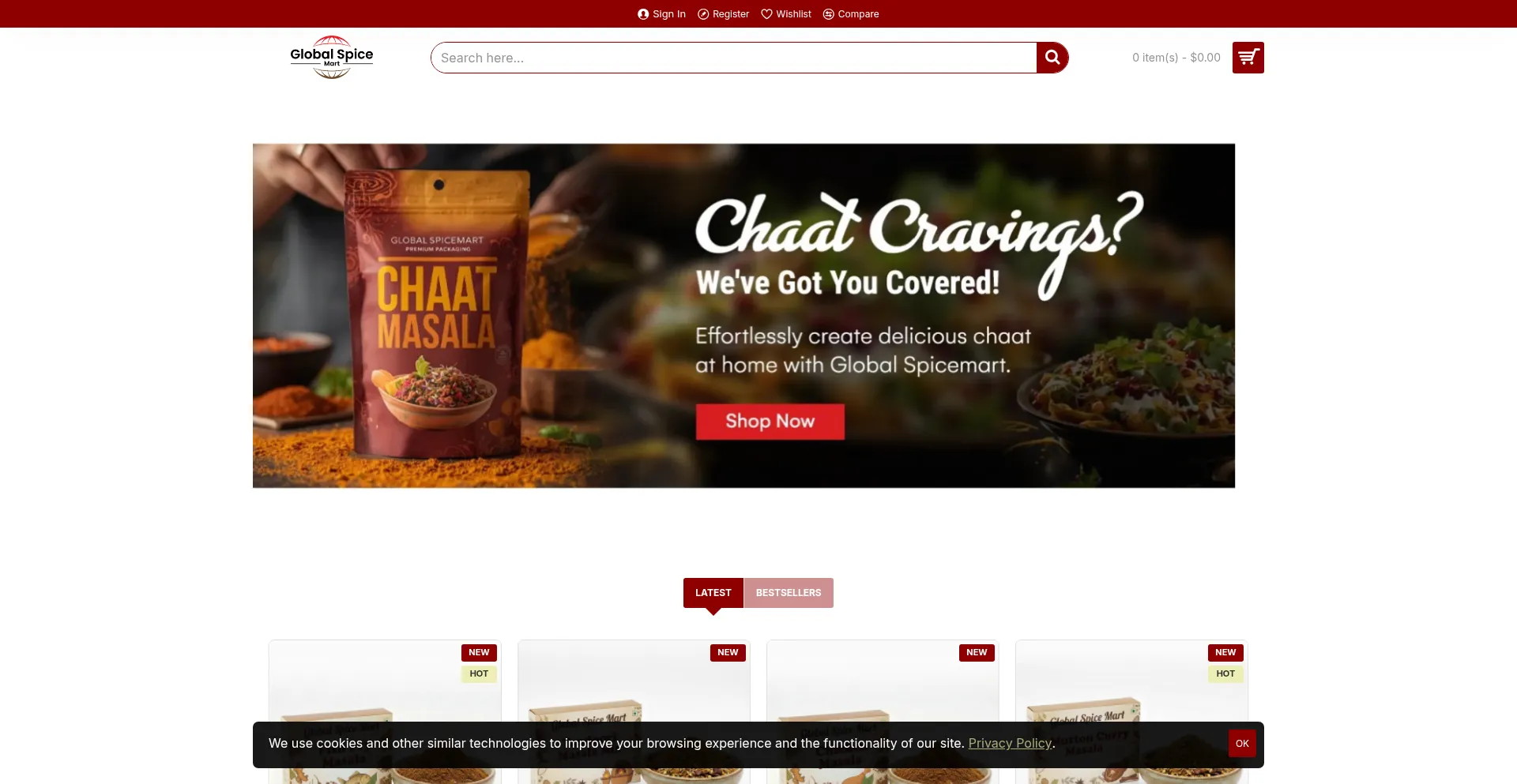 Globalspicemart.com