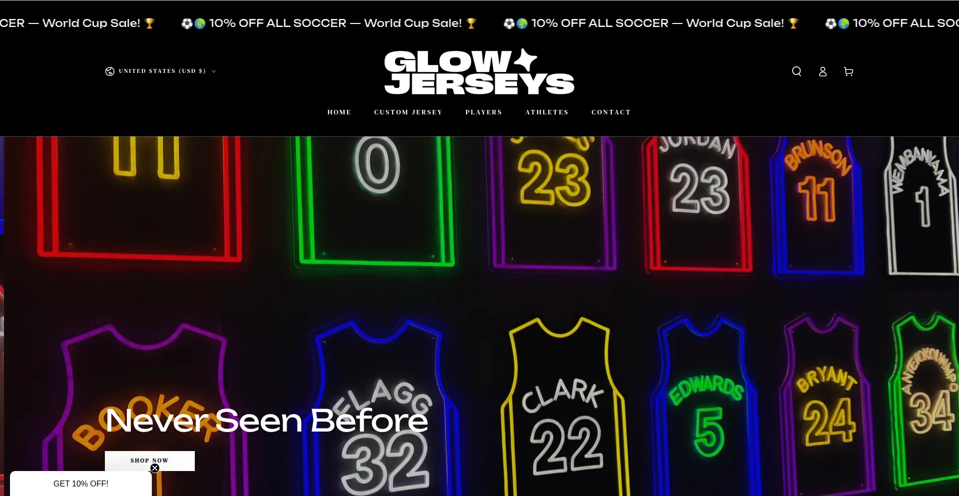 Glowjerseys.com
