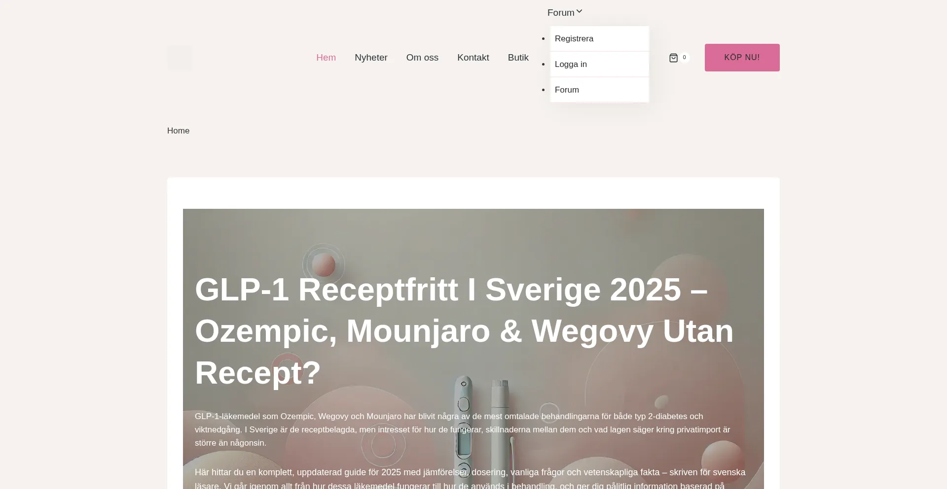 Glp1receptfritt.com é Seguro e Confiável?