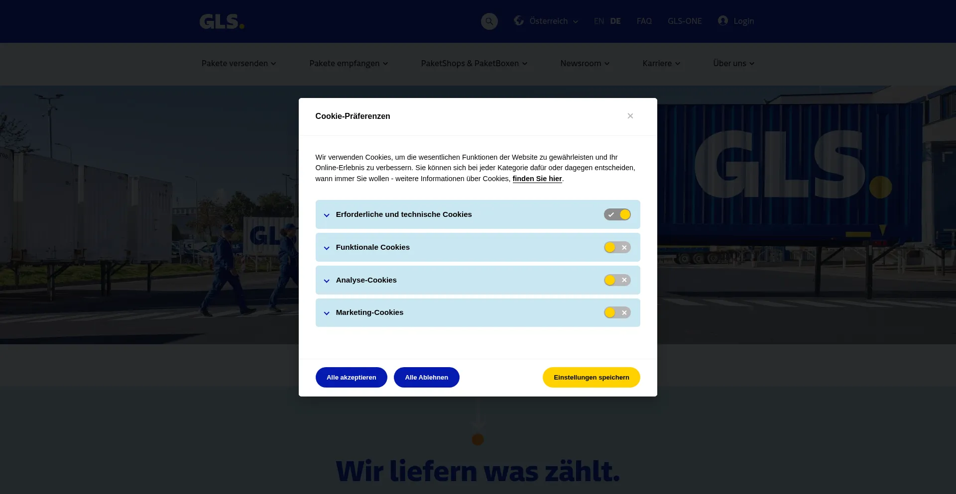 Gls-austria.com é Seguro e Confiável?