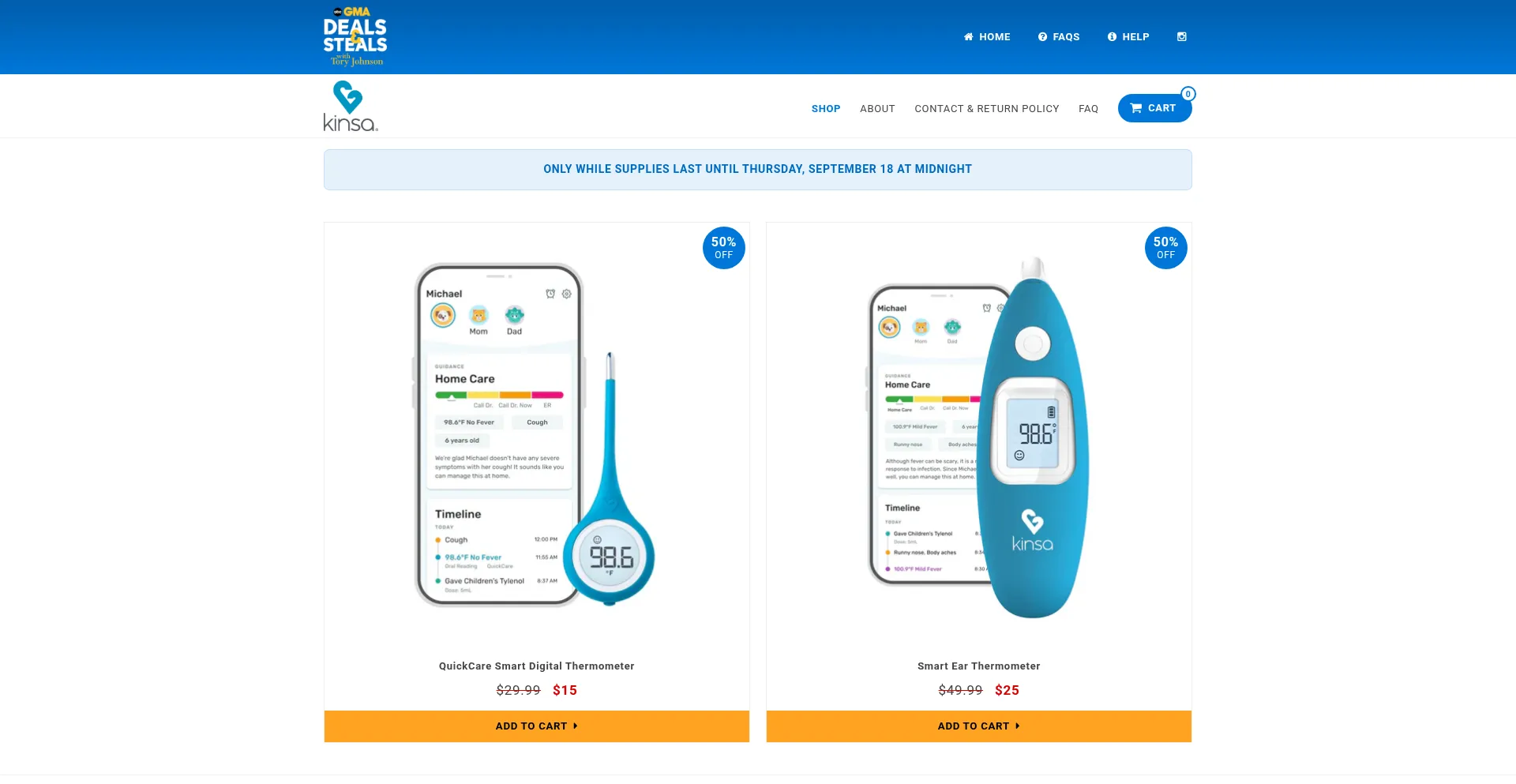 Gma-kinsahealth.myshopify.com é Seguro e Confiável?