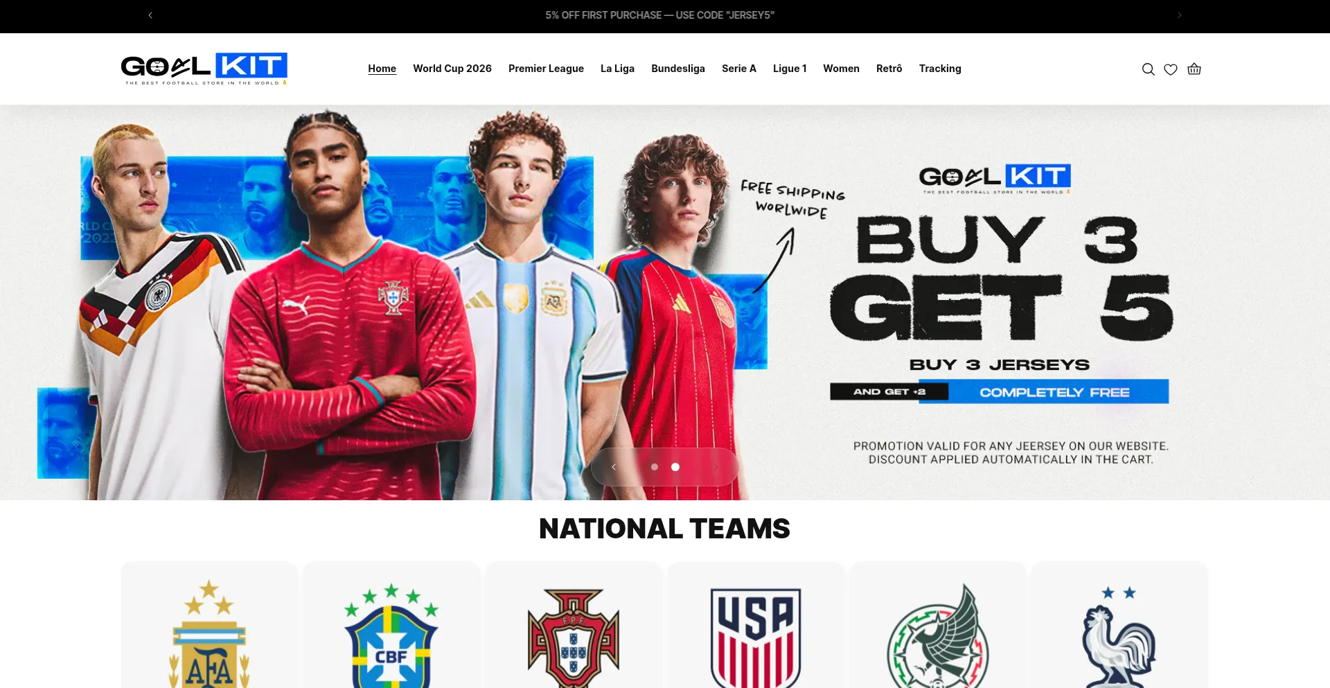 Goalkitjerseys.com