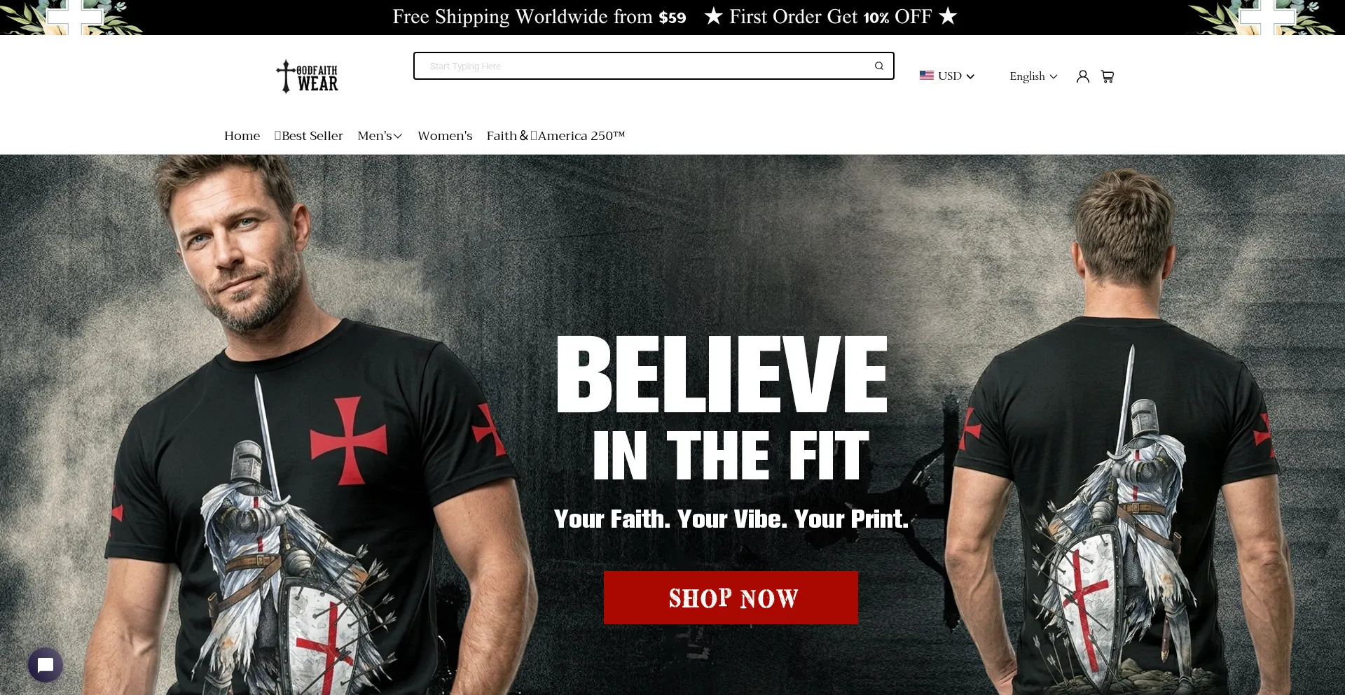 Godfaithwear.com