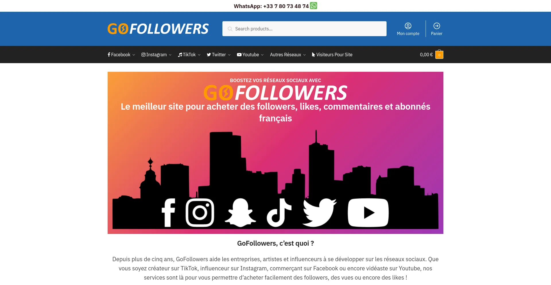 Gofollowers.fr é Seguro e Confiável?